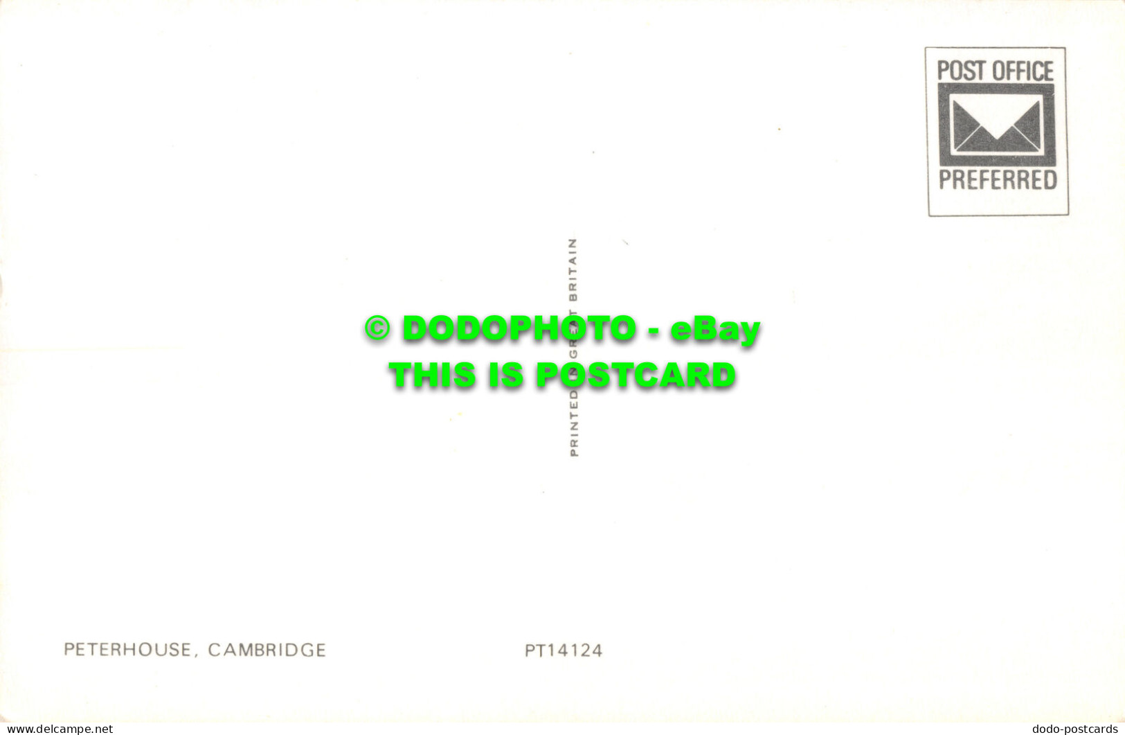 R517774 Cambridge. Peterhouse. Postcard - Mundo