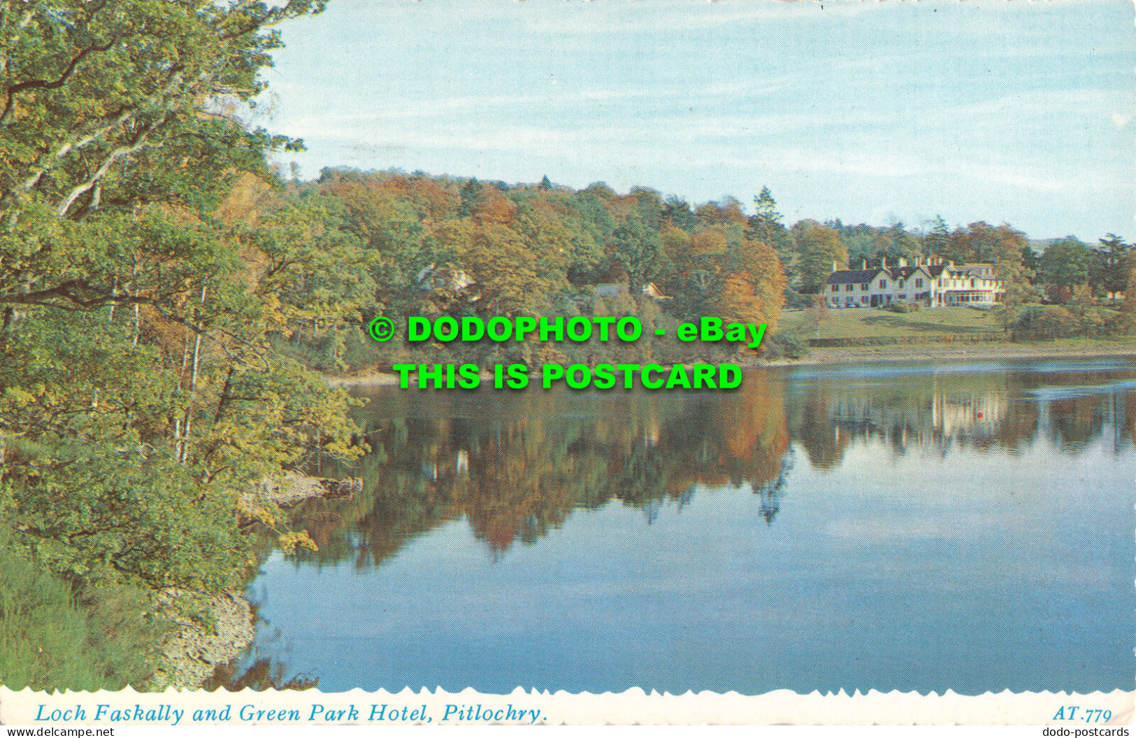 R517781 Pitlochry. Loch Faskally And Green Park Hotel. Valentine. Valchrome. 196 - Mundo