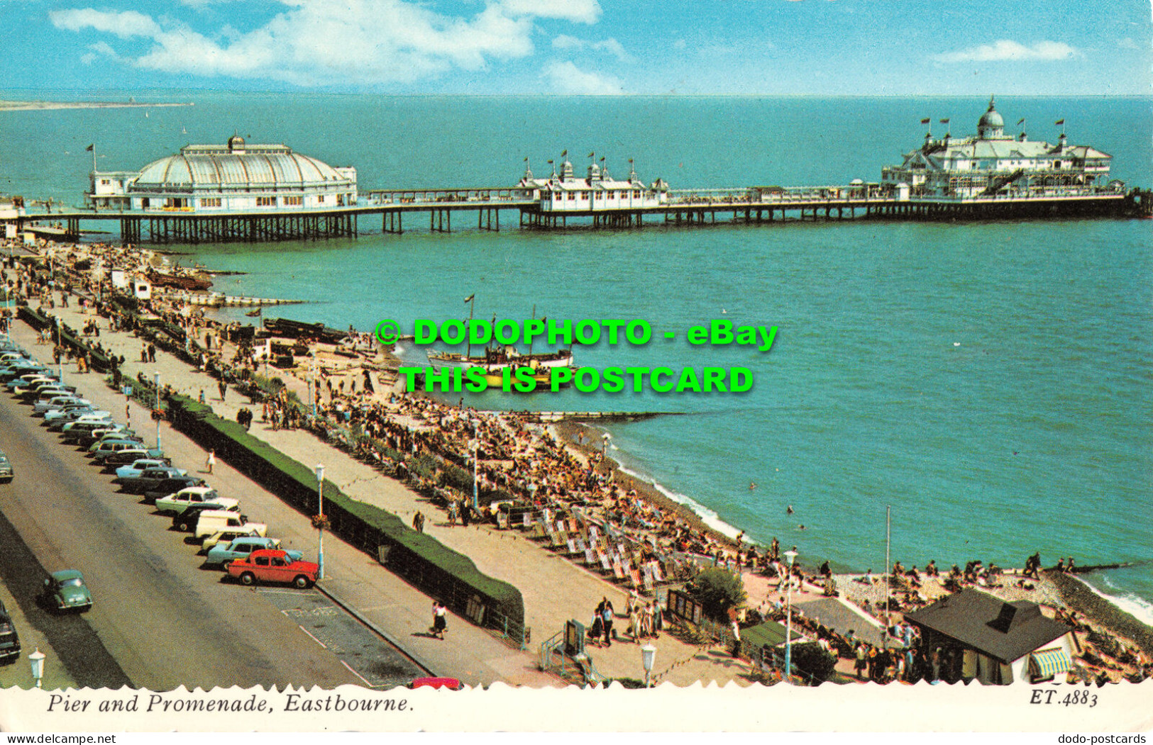 R517782 Eastbourne. Pier And Promenade. Valentine - Monde