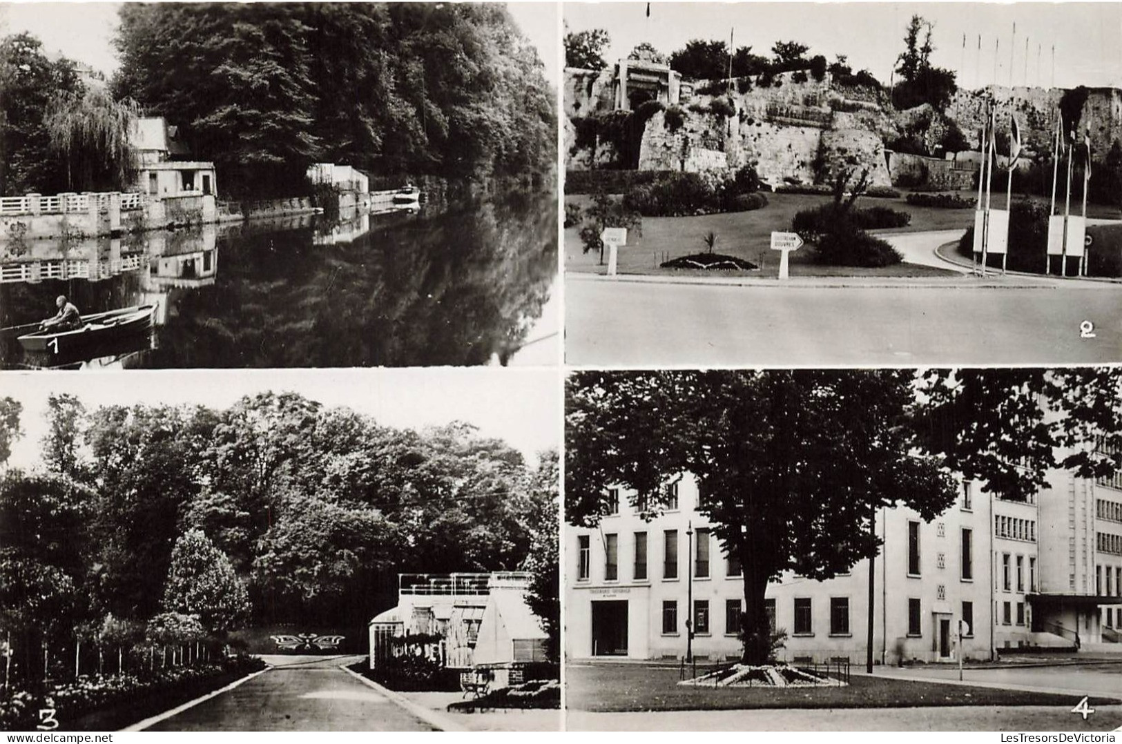 FRANCE - Caen - Les Bords De L'Orne - Les Ruines Du Château - Jardin - Trésorerie - Carte Postale Ancienne - Caen