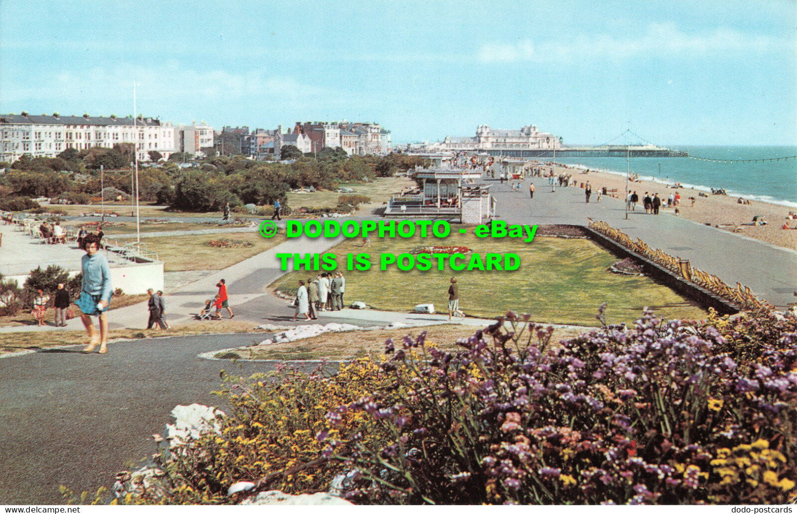 R517828 Southsea. The Promenade. Postcard - Monde