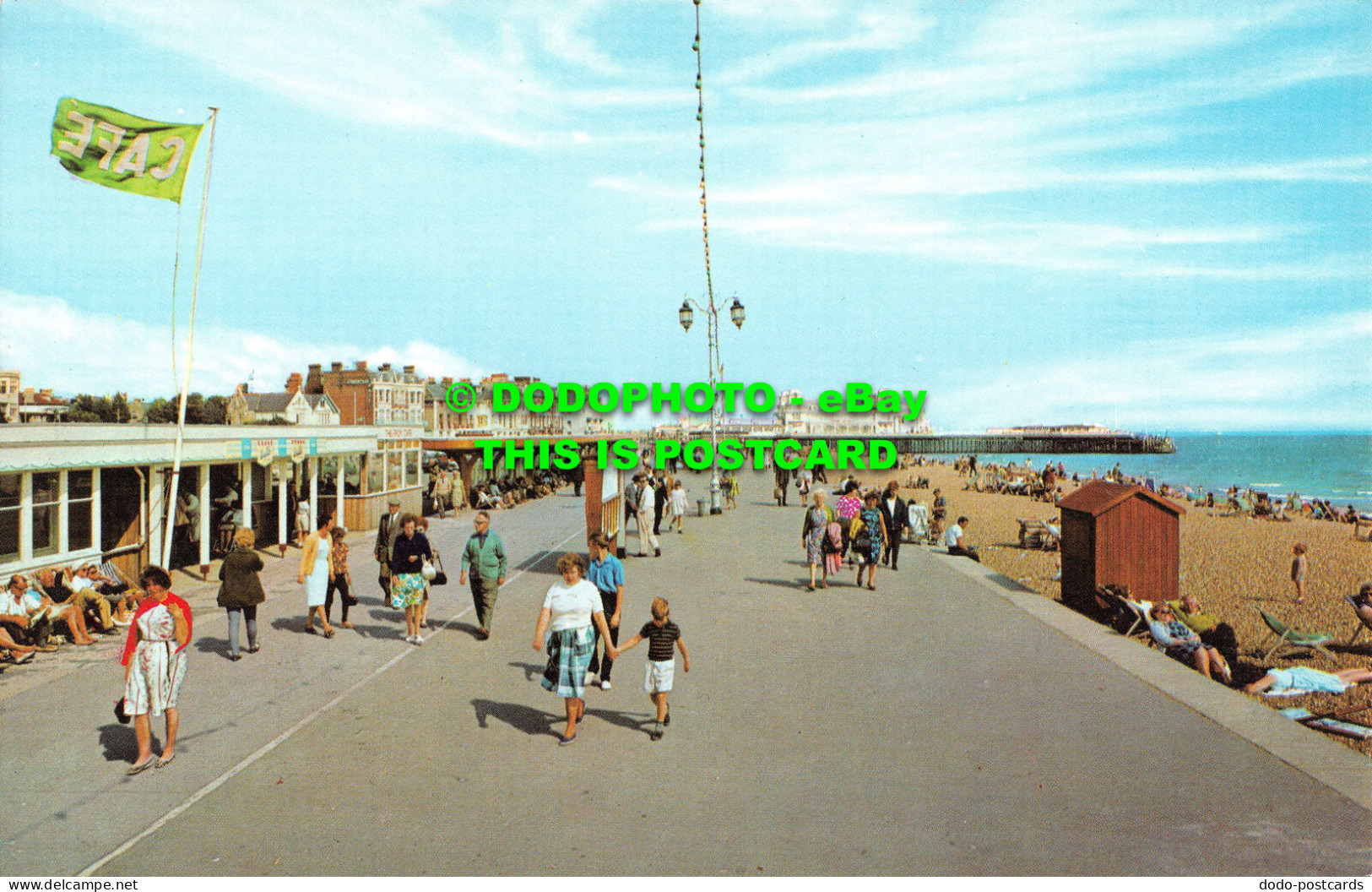 R517834 Southsea. The Promenade. Postcard - Monde