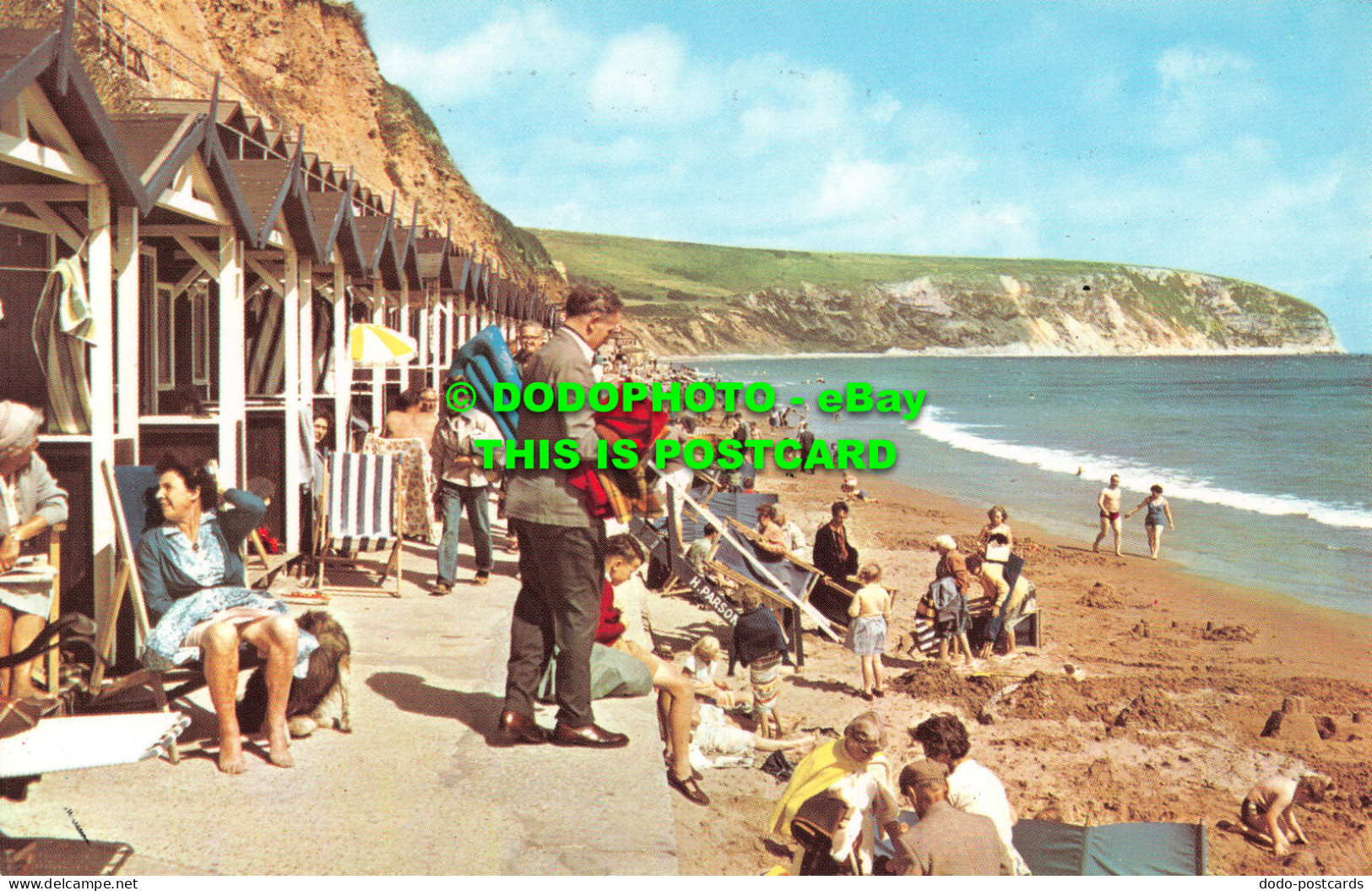R517841 Swanage. The Beach. Postcard - Monde