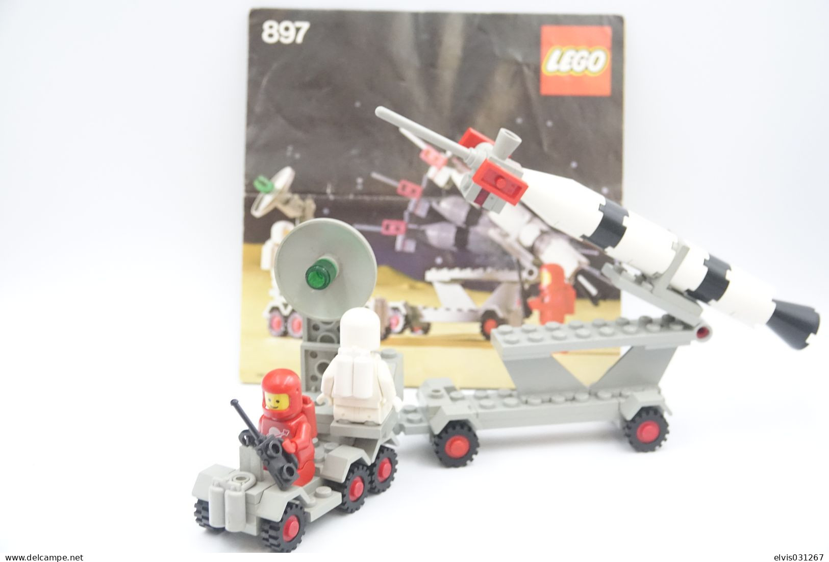 LEGO - 897 Mobile Rocket Launcher With Instruction Manual - Original Lego 1979 - Vintage - Catálogos