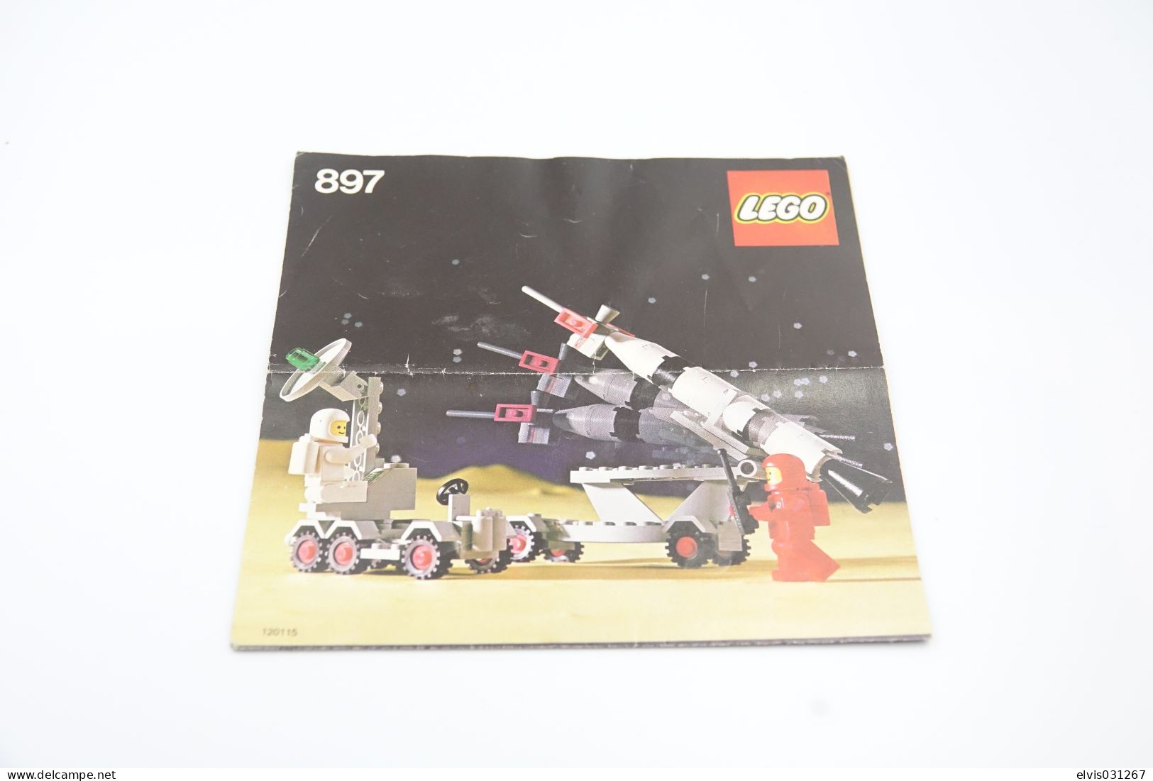 LEGO - 897 Mobile Rocket Launcher With Instruction Manual - Original Lego 1979 - Vintage - Kataloge