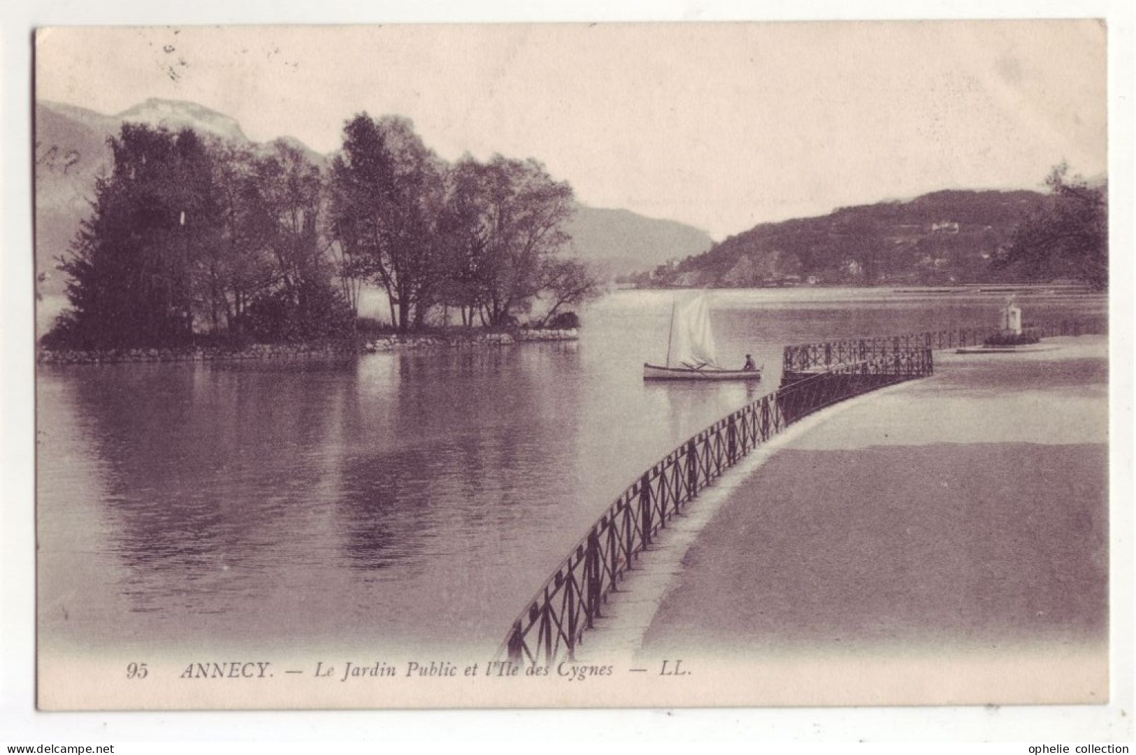 France - 74 - Annecy - Le Jardin Public Et L'île Des Cygnes - 6877 - Annecy