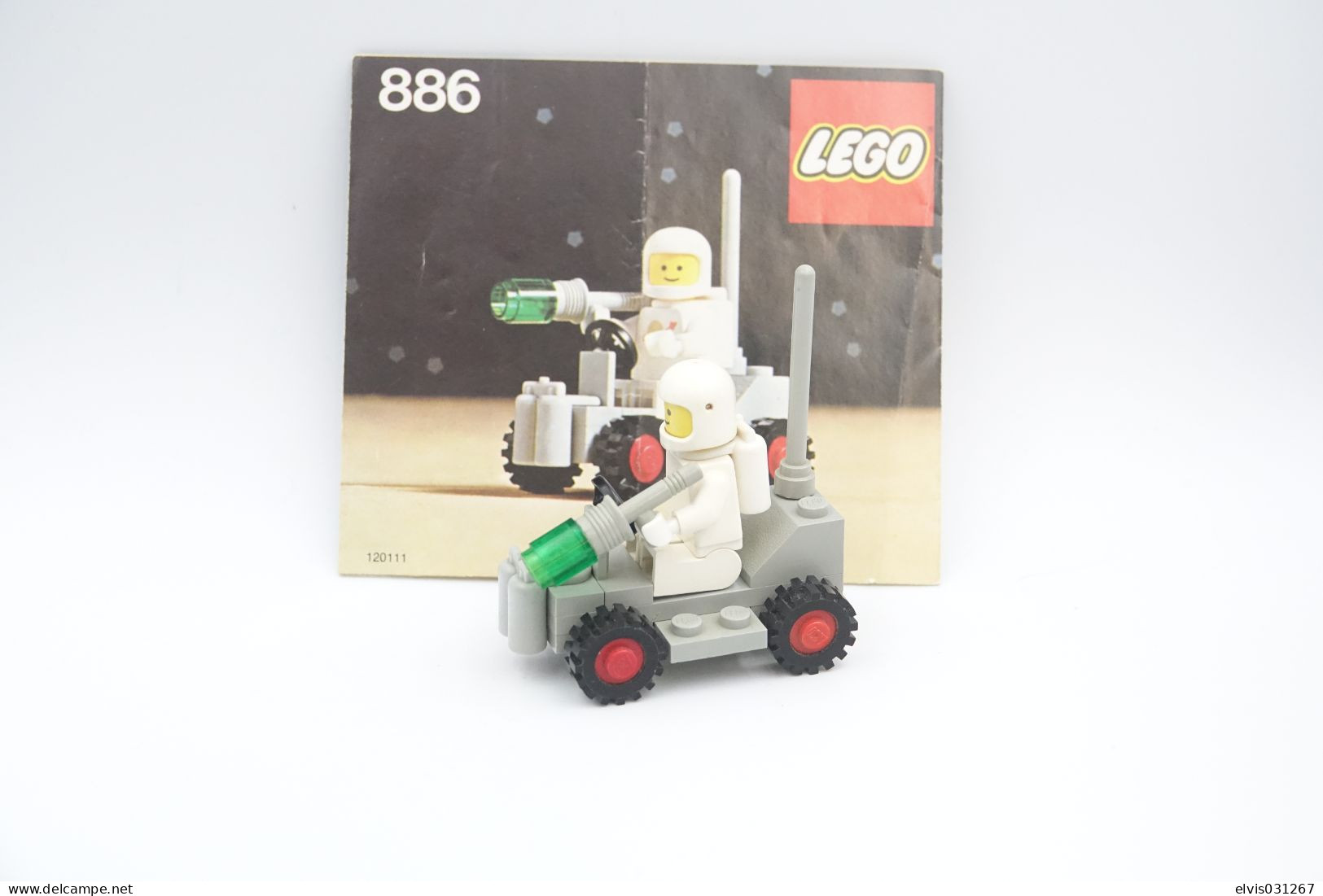 LEGO - 886  Space Buggy With Instruction Manual - Original Lego 1979 - Vintage - Catalogi