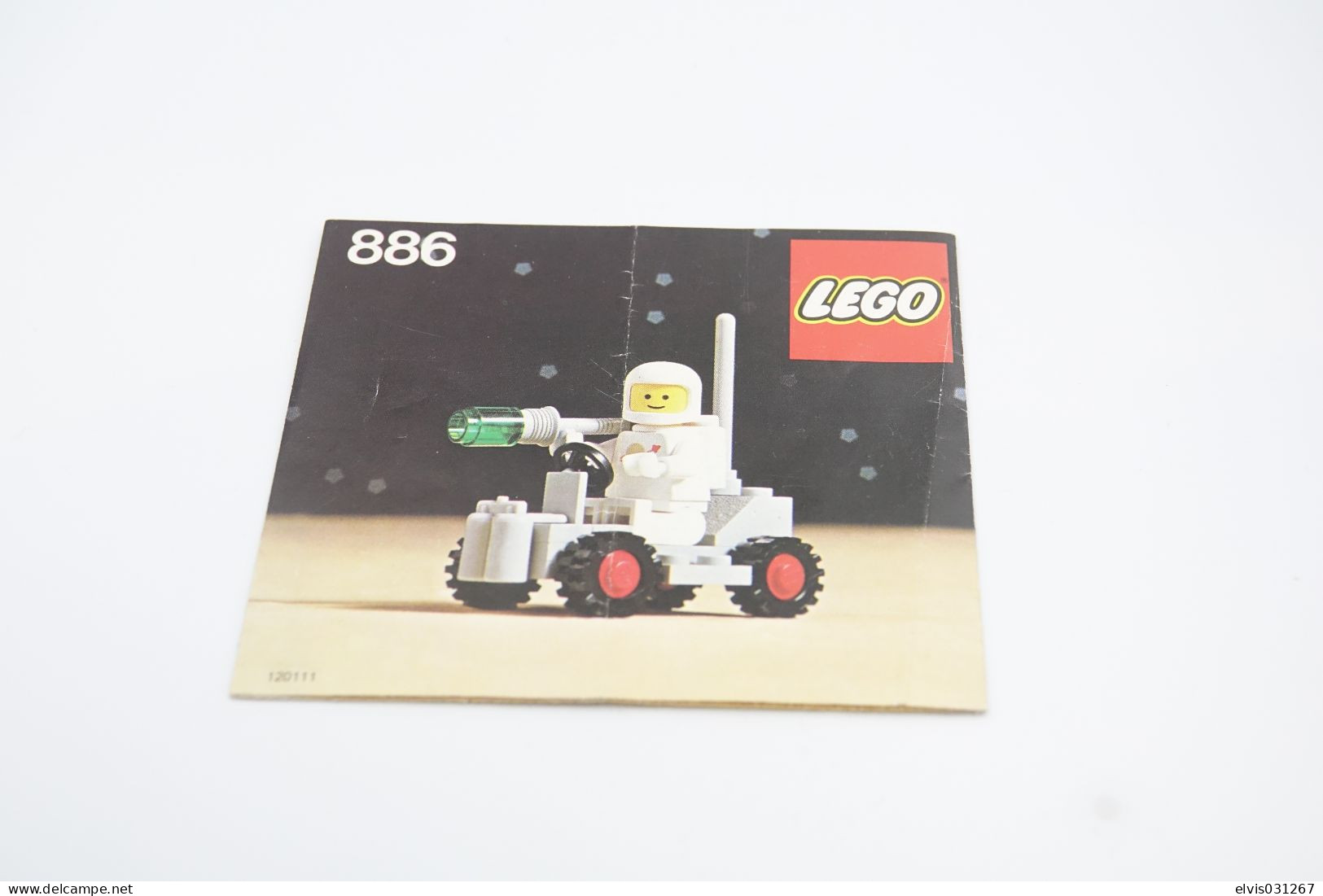 LEGO - 886  Space Buggy With Instruction Manual - Original Lego 1979 - Vintage - Catálogos