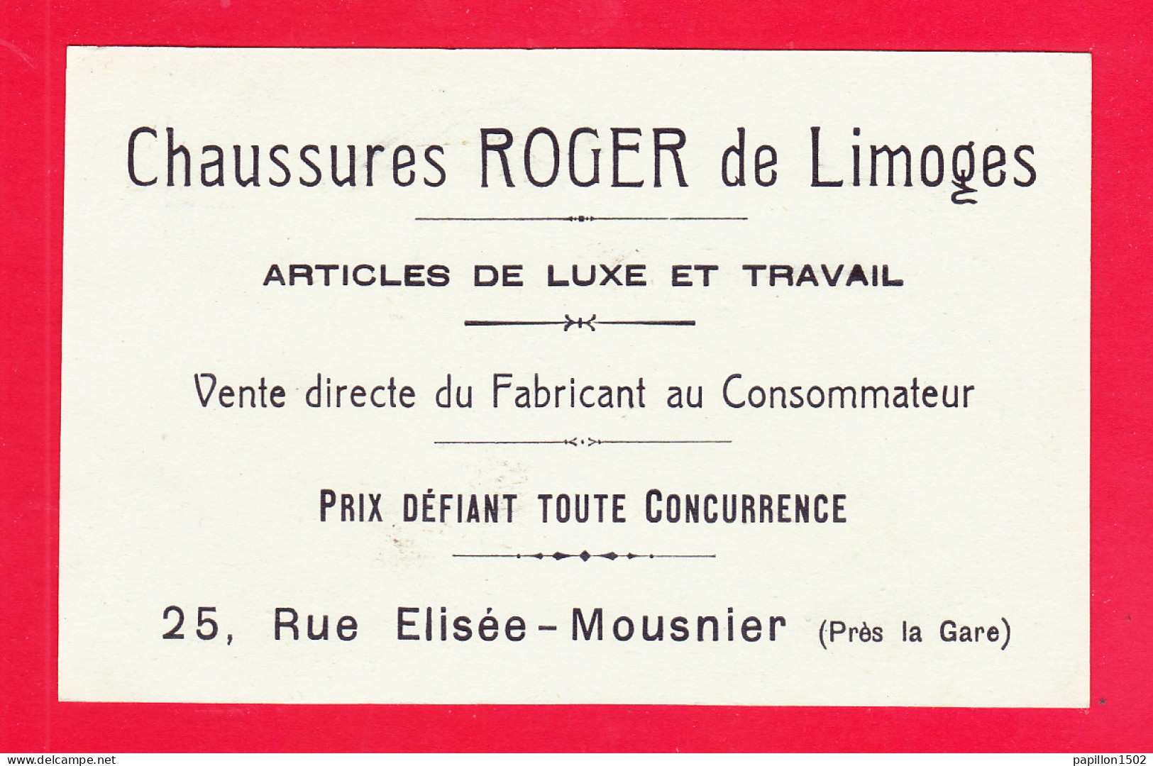 F-16-Cognac-399A98  Devanture Du Magasin De Chaussures "Roger", Rue Elisée Mousnier, Cpa BE - Cognac