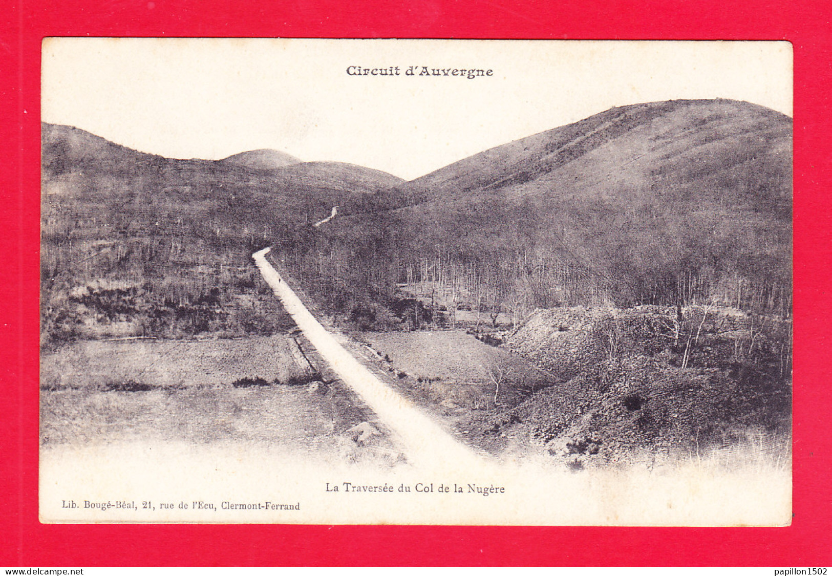 F-63-Auvergne-19A116  Circuit D'Auvergne, La Traversée Du Col De La Nugère, Cpa  - Autres & Non Classés