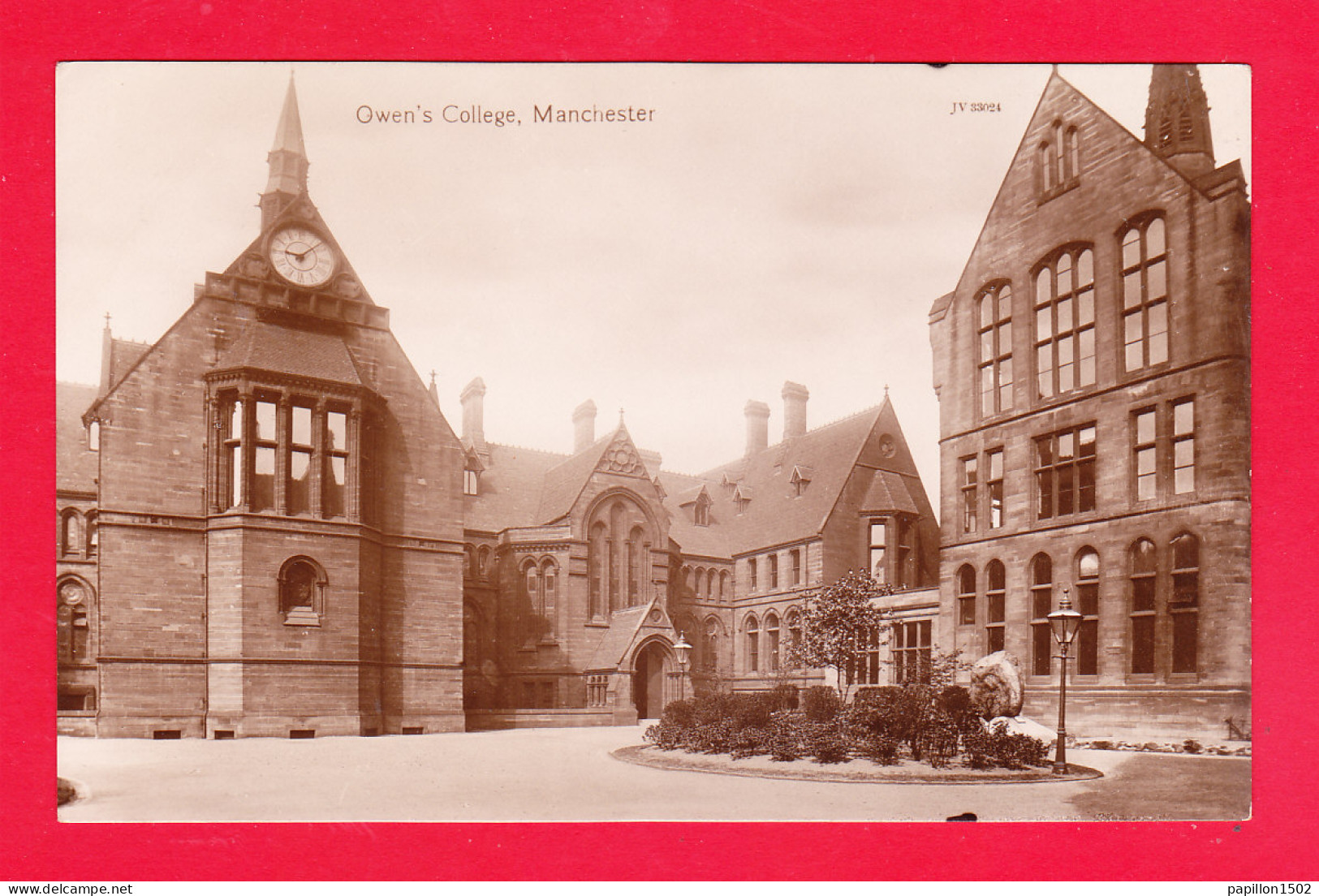 E-Royaume Uni-365A116  MANCHESTER, Owen's College, Type Photo BE - Manchester