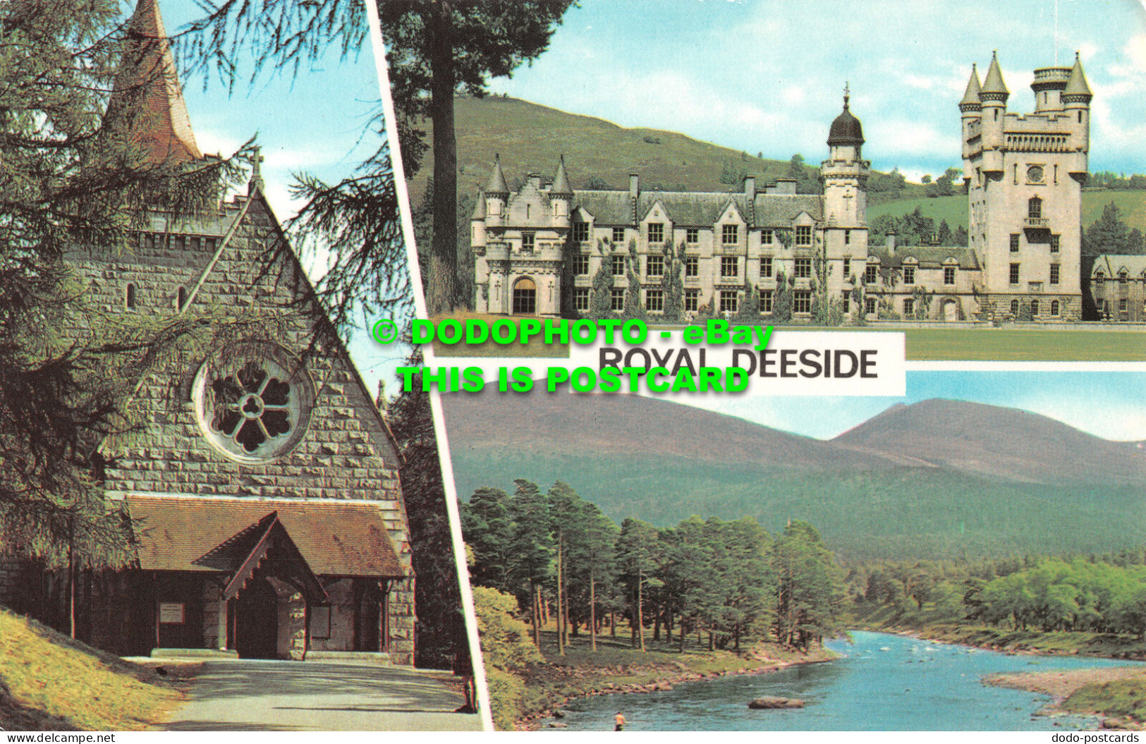 R517993 Royal Deeside. Crathie Kirk. Balmoral Castle. Photo Precision Limited. C - World