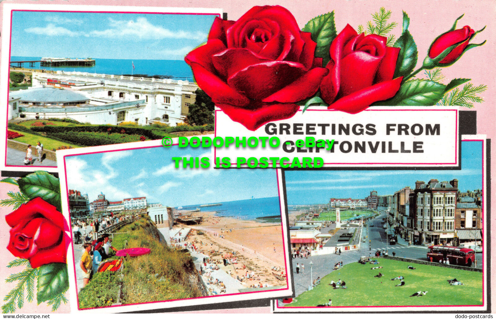 R517996 Greetings From Cliftonville. Valentine. Multi View - World