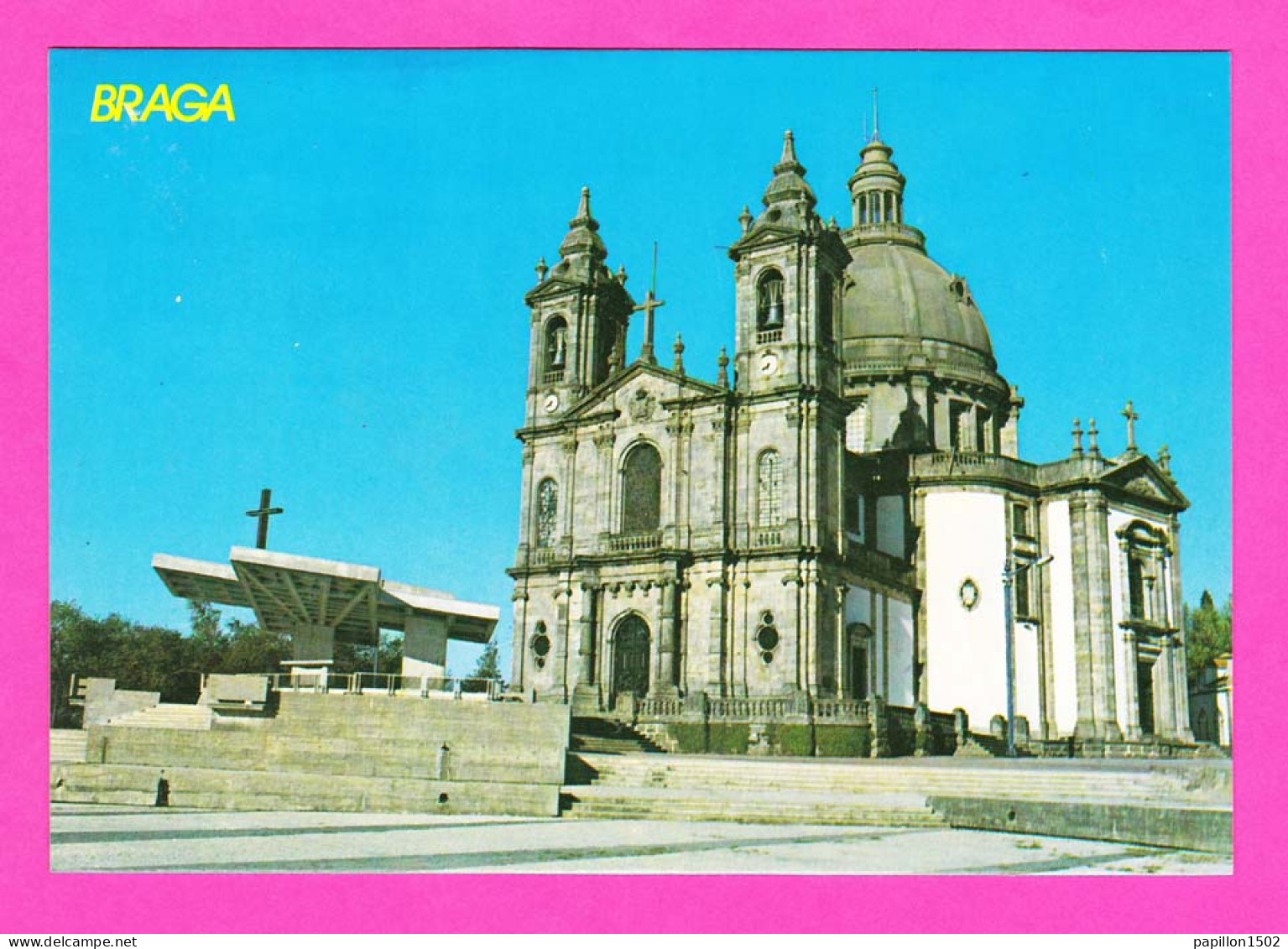 E-Portugal-93PH13 BRAGA, Santuario Do Sameiro, BE - Braga