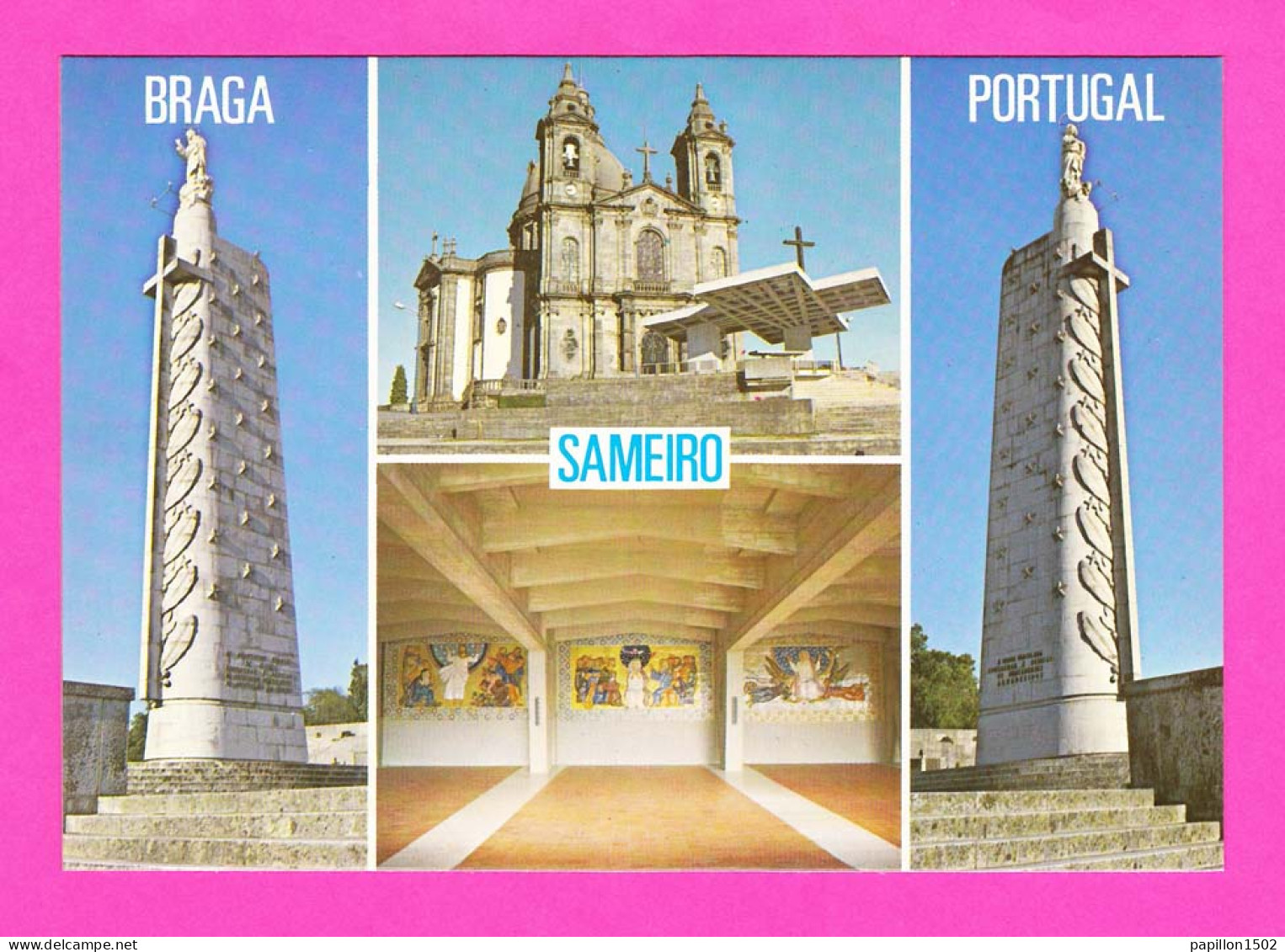 E-Portugal-94PH13 BRAGA, SAMEIRO, Santuario Do Sameiro, BE - Braga