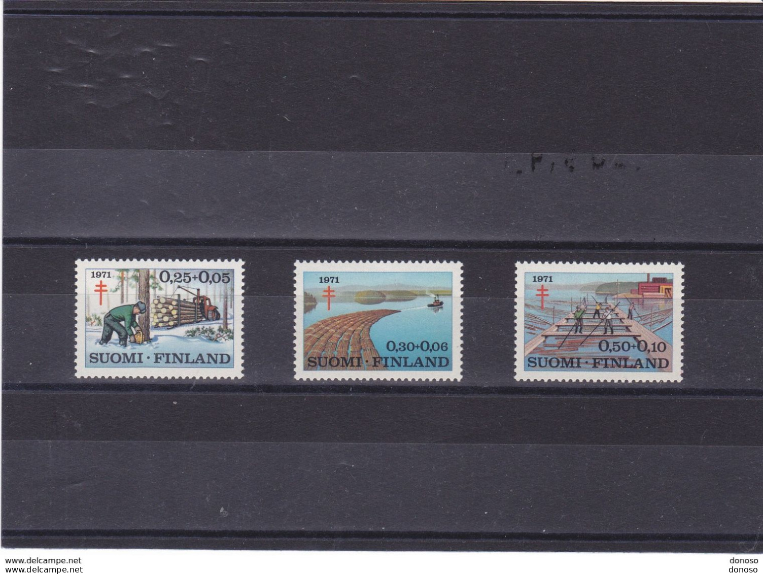 FINLANDE 1970   Yvert 651-653 NEUF** MNH Cote 4 Euros - Nuevos