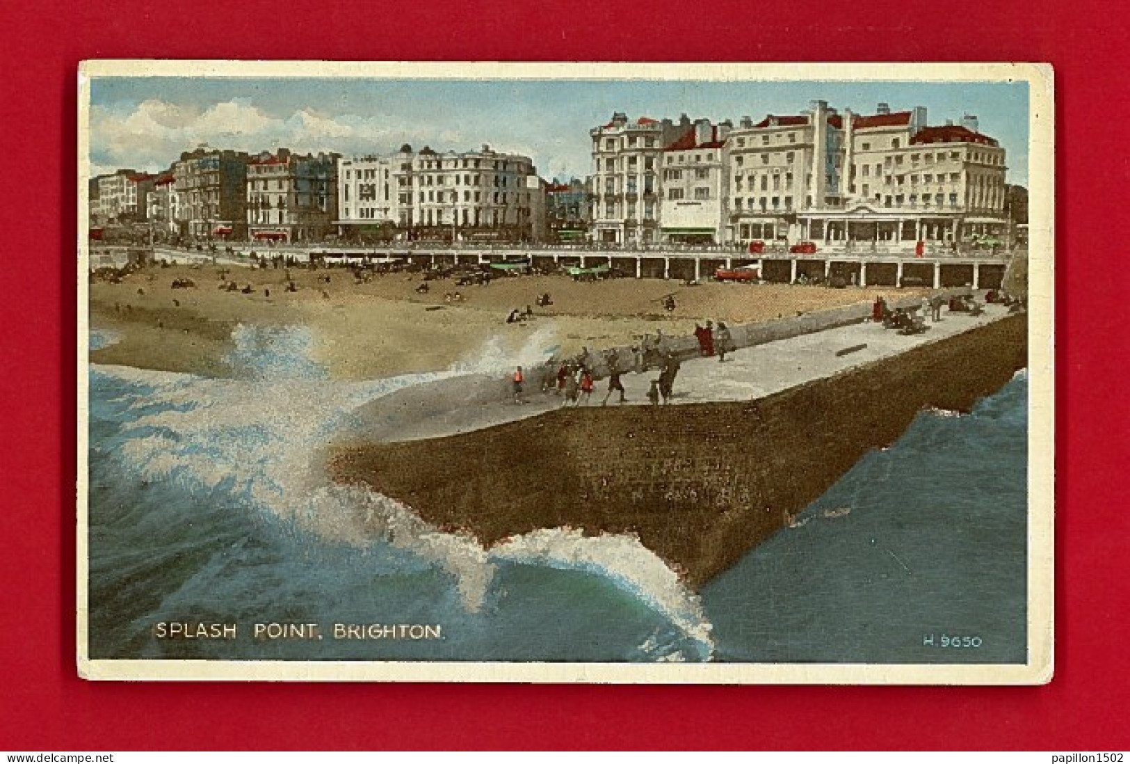 E-Royaume-Uni-42D BRIGHTON, Splash Point, Vue Sur La Digue, Animation, - Brighton