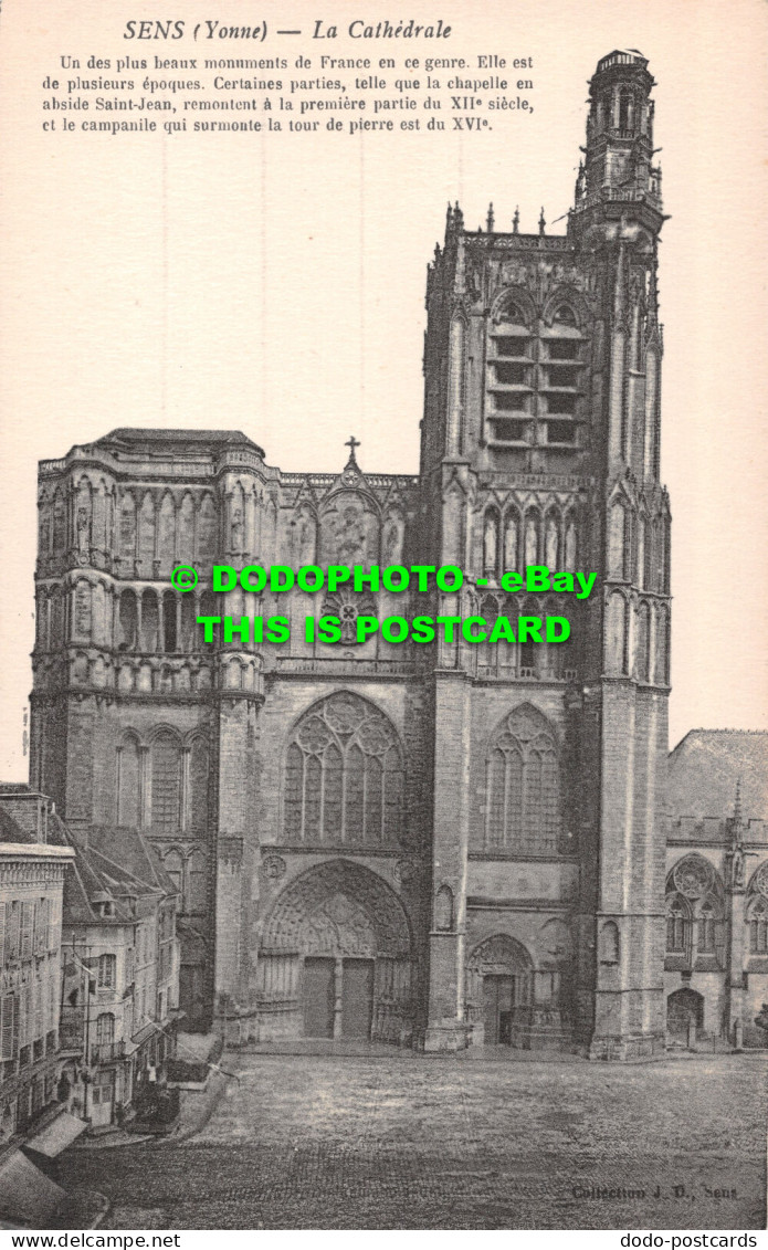 R516688 Sens. Yonne. La Cathedrale. Collection J. D - World