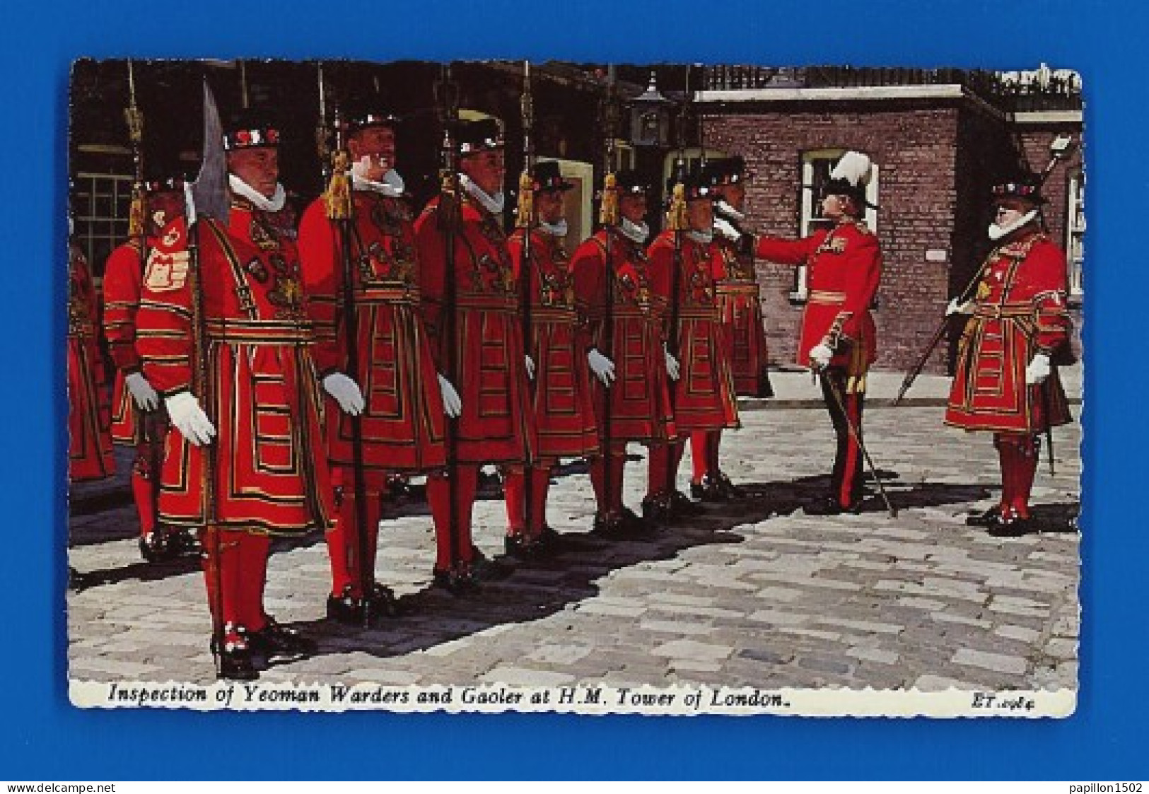 E-Royaume-Uni-45D Inspection Of Yeomen Warders And Gaoler, TOWER OF LONDON - Tower Of London