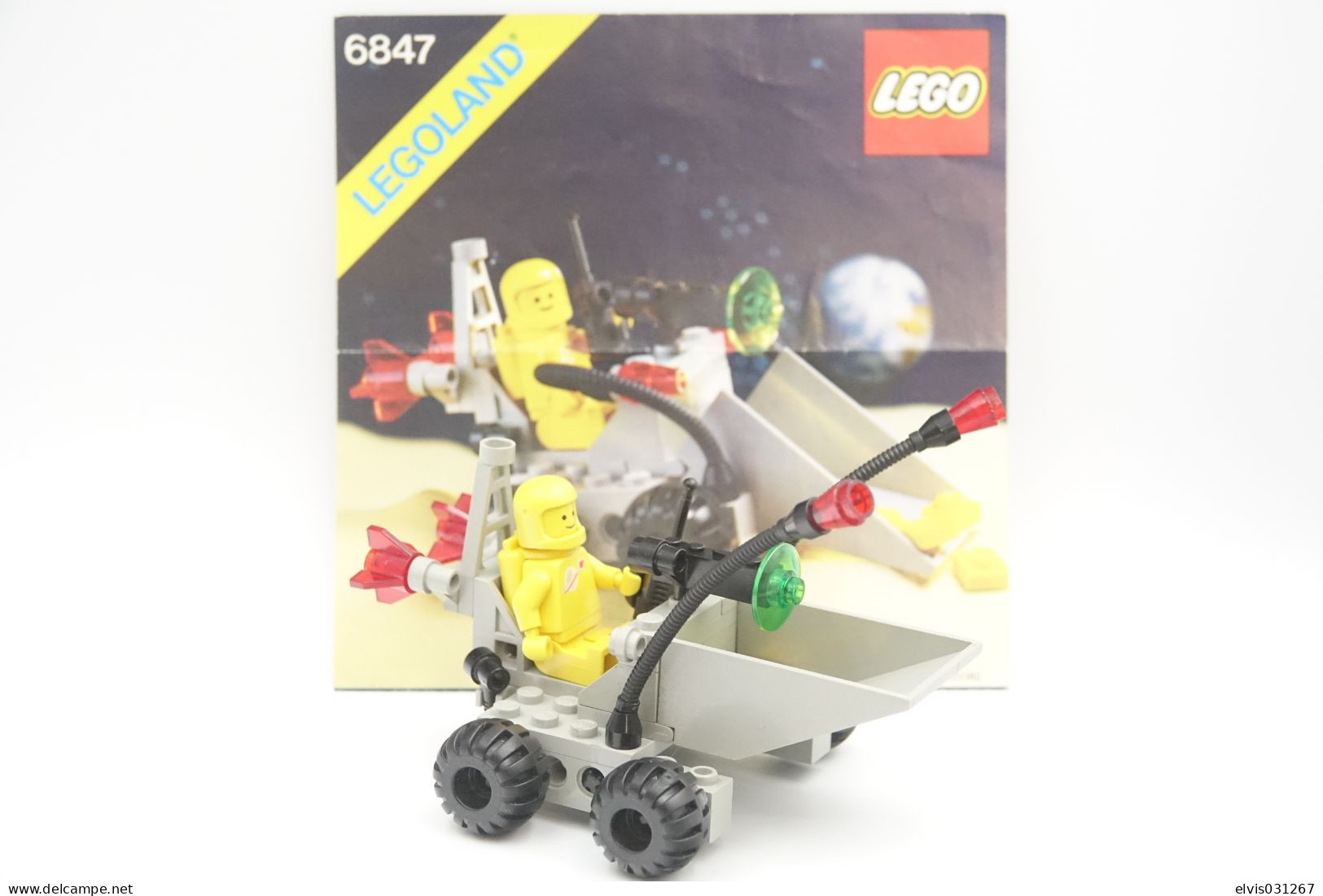 LEGO - 6847 Space Dozer With Instruction Manual - Original Lego 1985 - Vintage - Catalogi