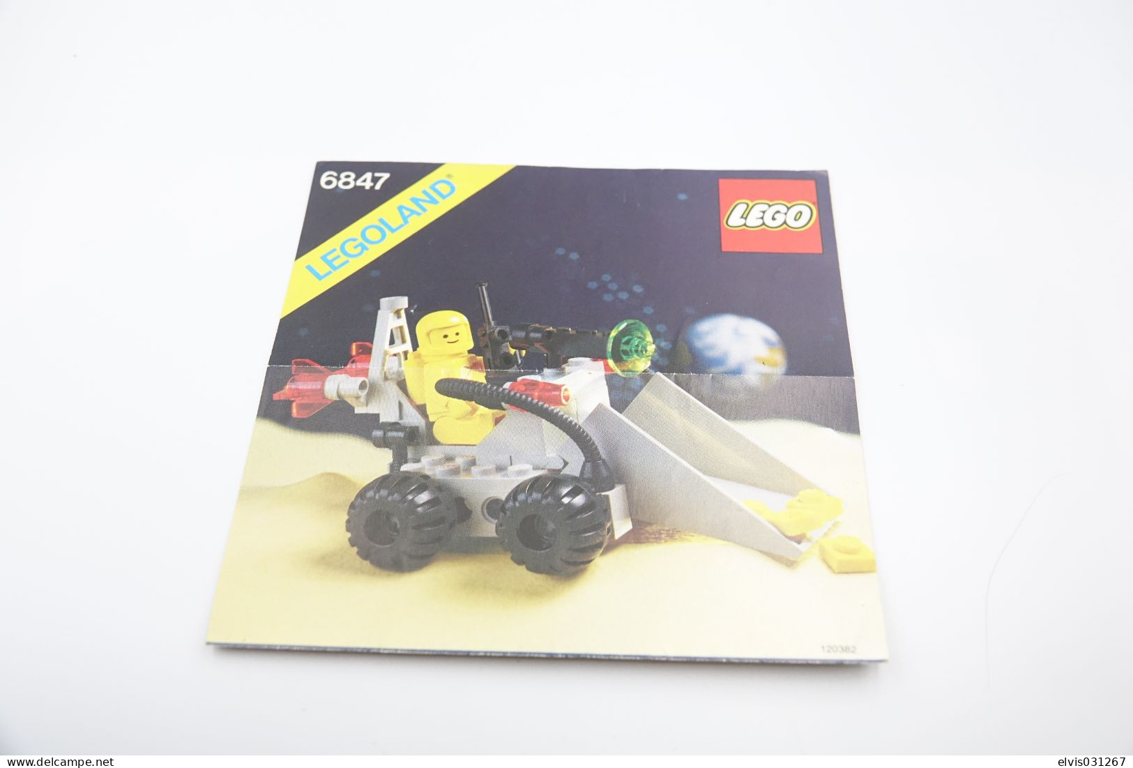 LEGO - 6847 Space Dozer With Instruction Manual - Original Lego 1985 - Vintage - Kataloge