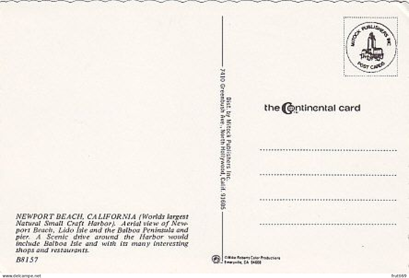 AK 215273 USA - California - Newport Beach - Other & Unclassified