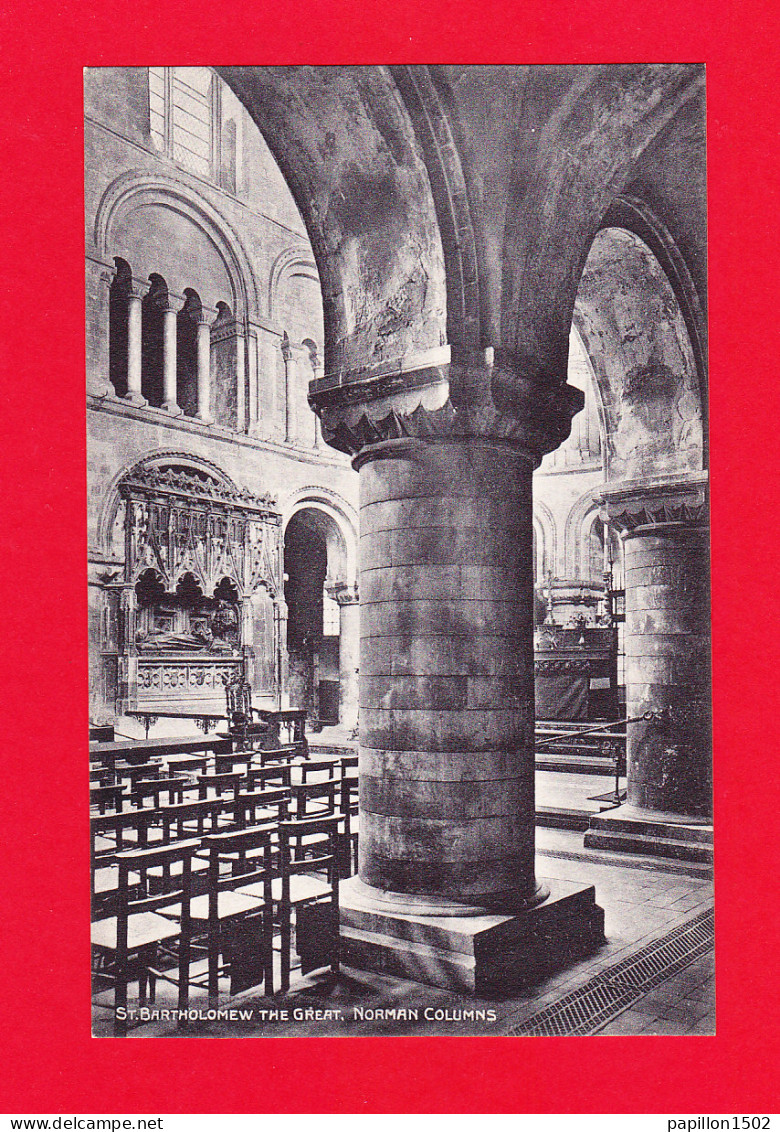 E-Royaume Uni-152P LONDON St Bartholomew The Great, Norman Columns, Cpa - Sonstige & Ohne Zuordnung