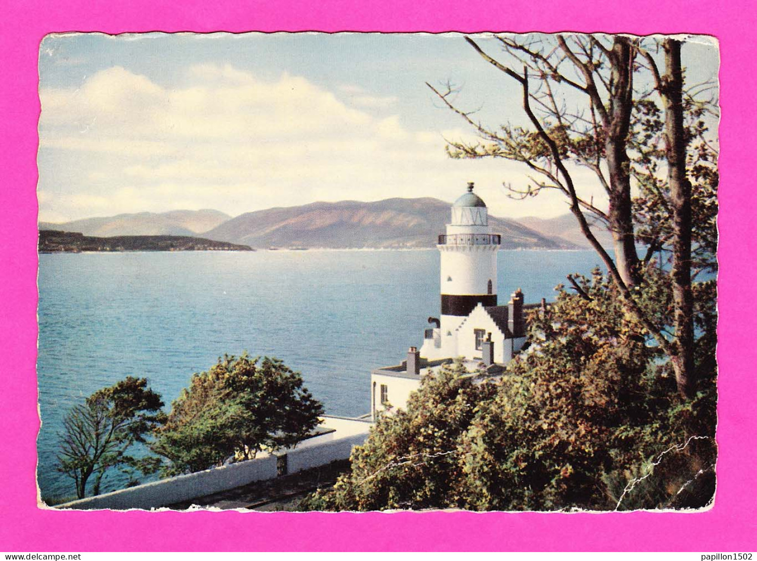 E-Royaume Uni-198P8 REFREWSHIRE, Cloch Lighthouse And The Firth Of Clyde, Phare - Renfrewshire