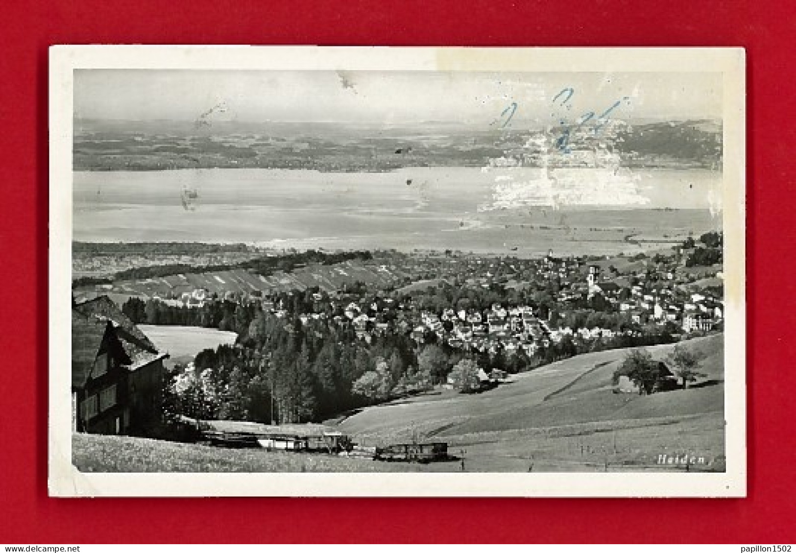 E-Suisse-125P HEIDEN, Vue Générale Sur La Ville, Type Photo (état) - Sonstige & Ohne Zuordnung