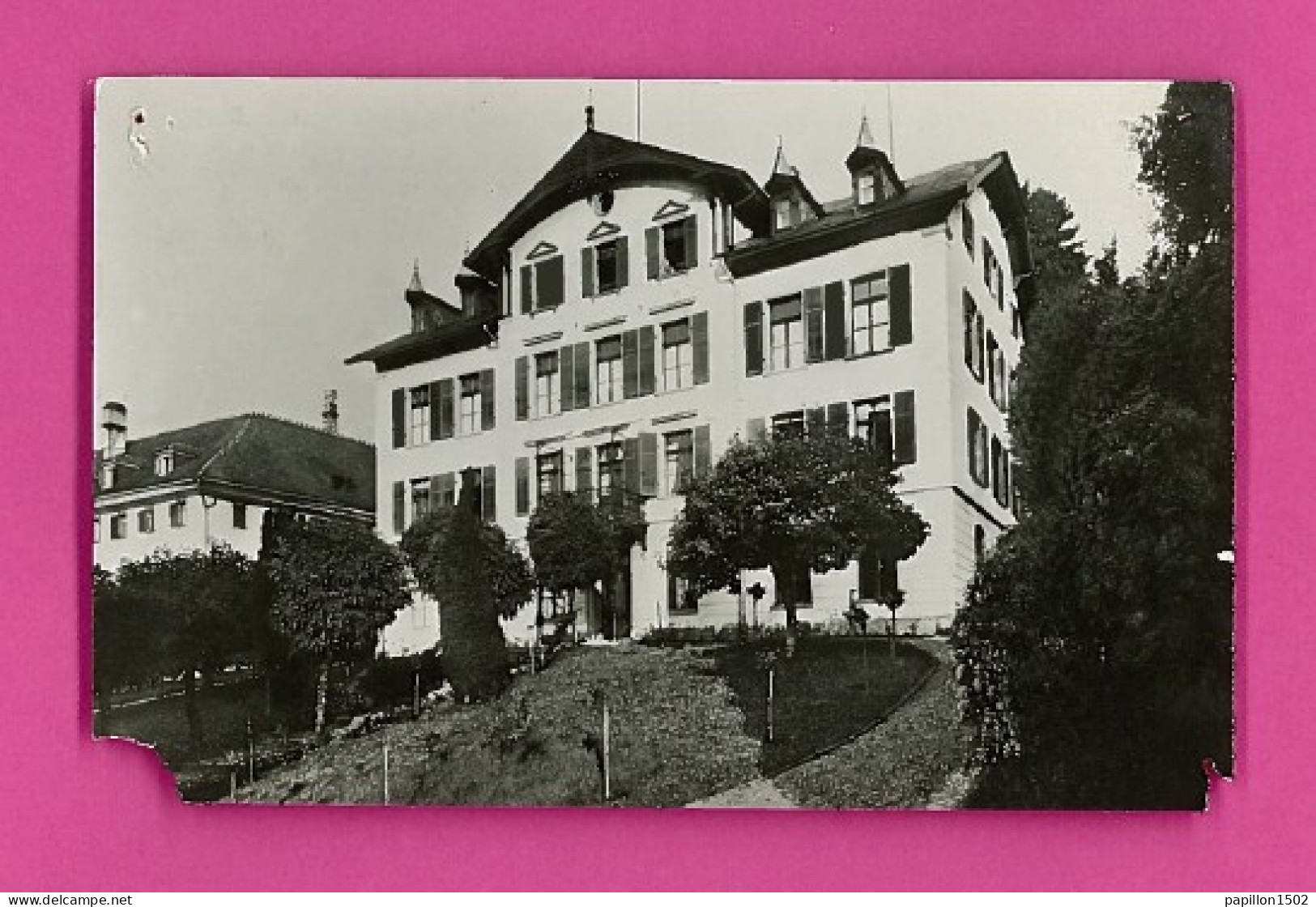 E-Suisse-131P ZUG Ou ZOUG, Institut Maria Opferung, Type Photo (état Visible Au Scan) - Sonstige & Ohne Zuordnung