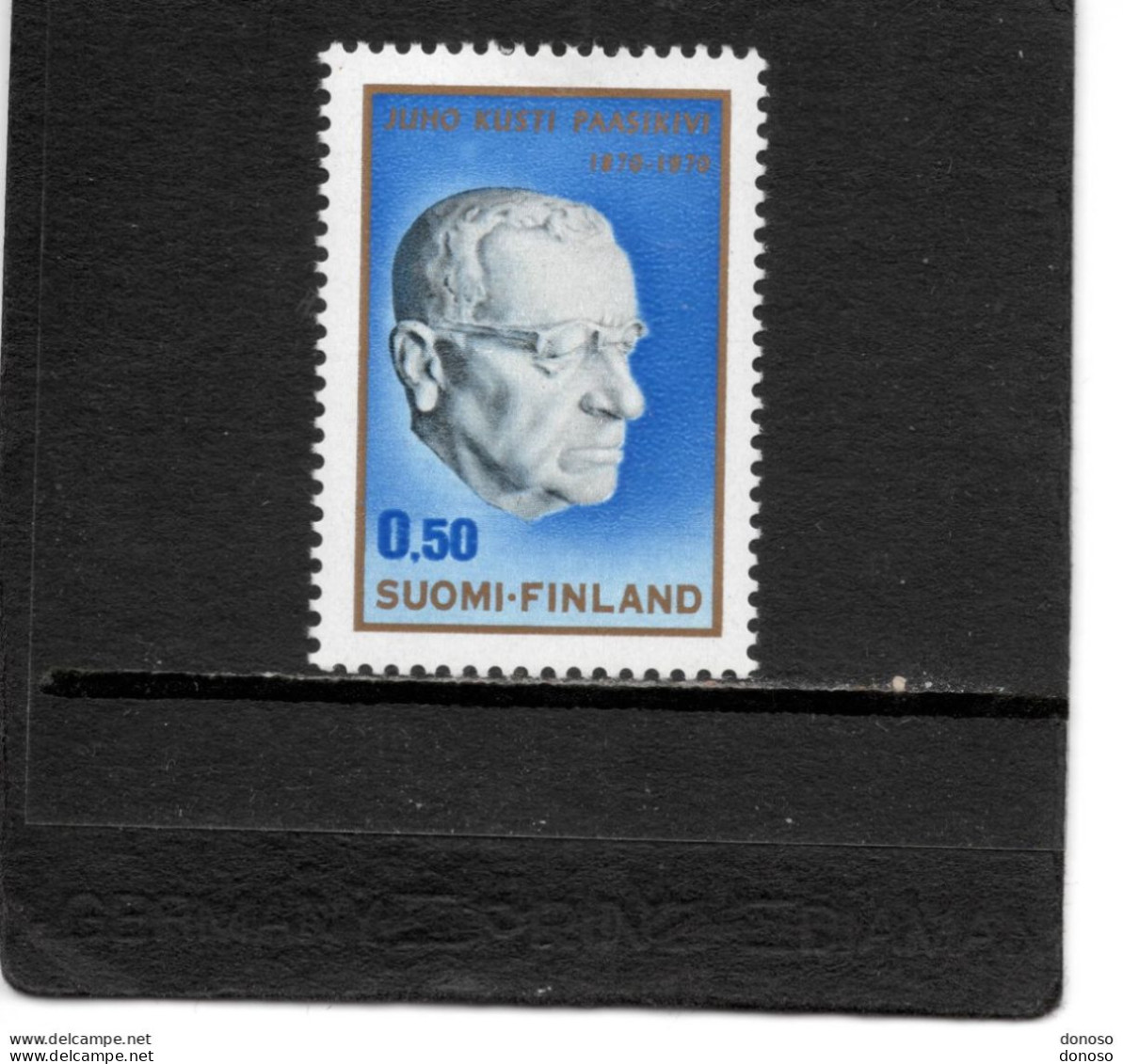 FINLANDE 1970 Président Paasikivi Yvert 648 NEUF** MNH - Unused Stamps