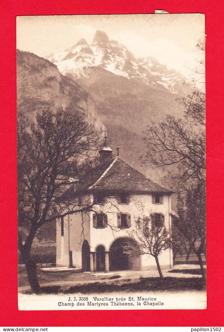 E-Suisse-448PH16  VEROLLIER Près St Maurice, Champ Des Martyres Thébéens, La Chapelle, Cpa BE - Autres & Non Classés