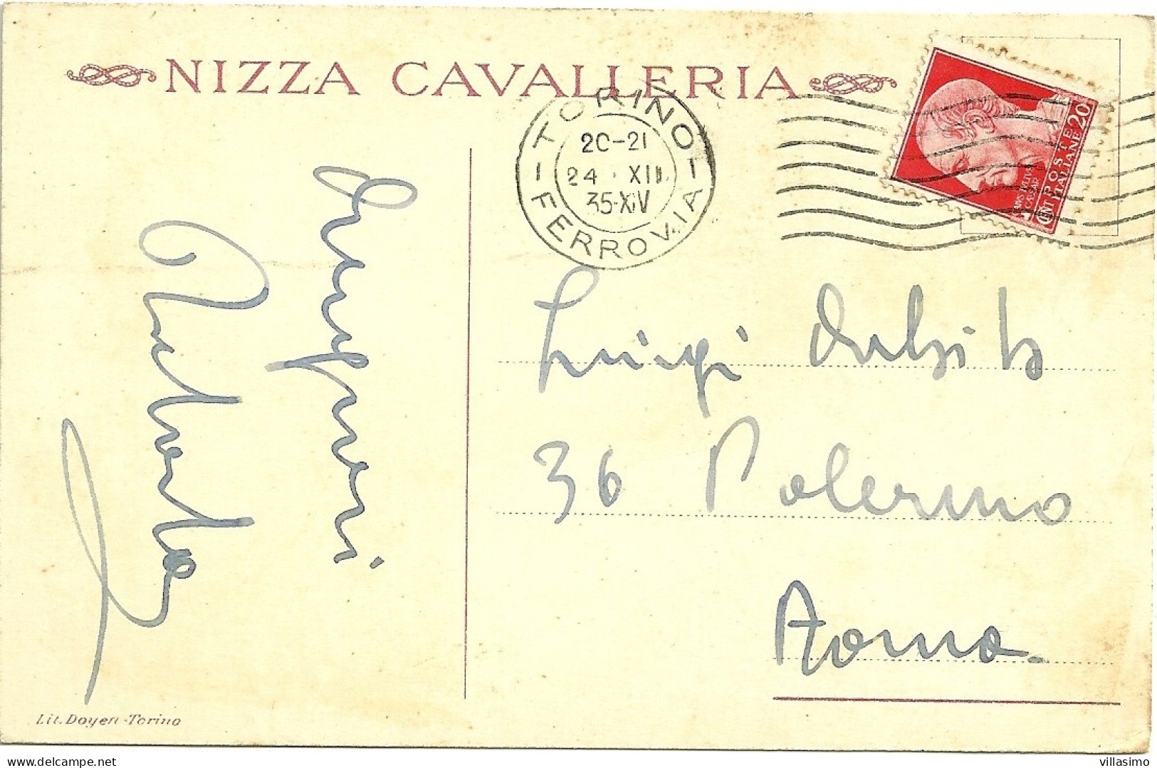 Reggimento Nizza Cavalleria - V.G. 1935 - Régiments