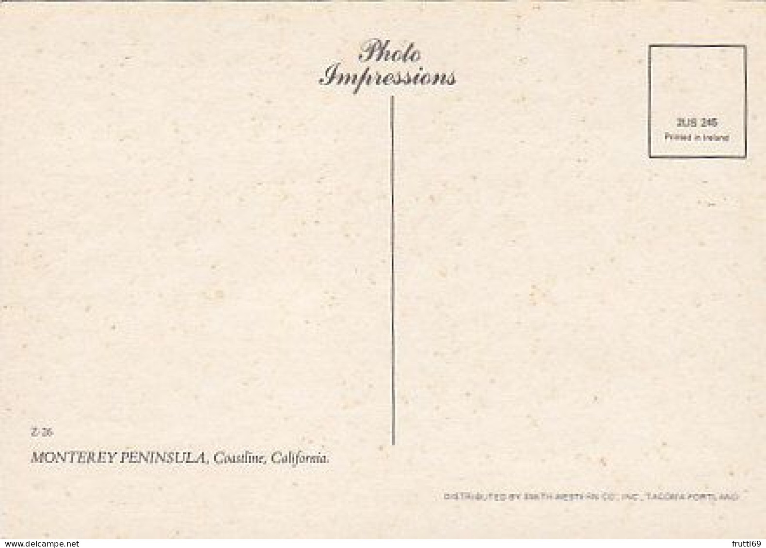 AK 215278 USA - California - Monterey Peninsulas - Coastline - Other & Unclassified