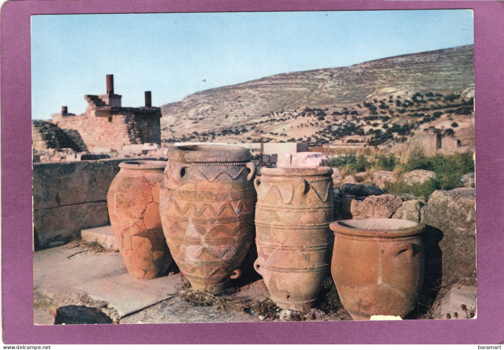 KPHTH CNOSSOS  CRETE  Grandes Jarres Des Propylées  Propyaum's Great Jars KRETA KNOSSOS Großen Krüge In Den Propyleen - Grecia