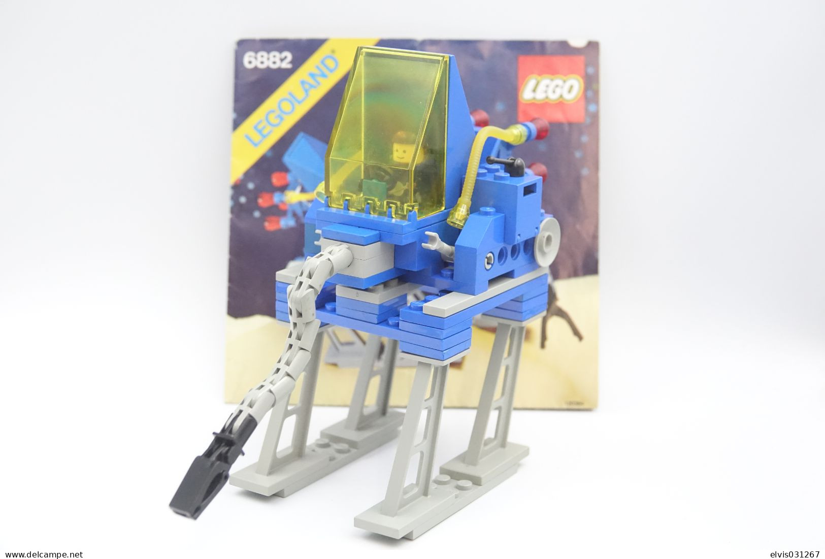 LEGO - 6882 Walking Astro Grappler With Instruction Manual - Original Lego 1985 - Vintage - Cataloghi