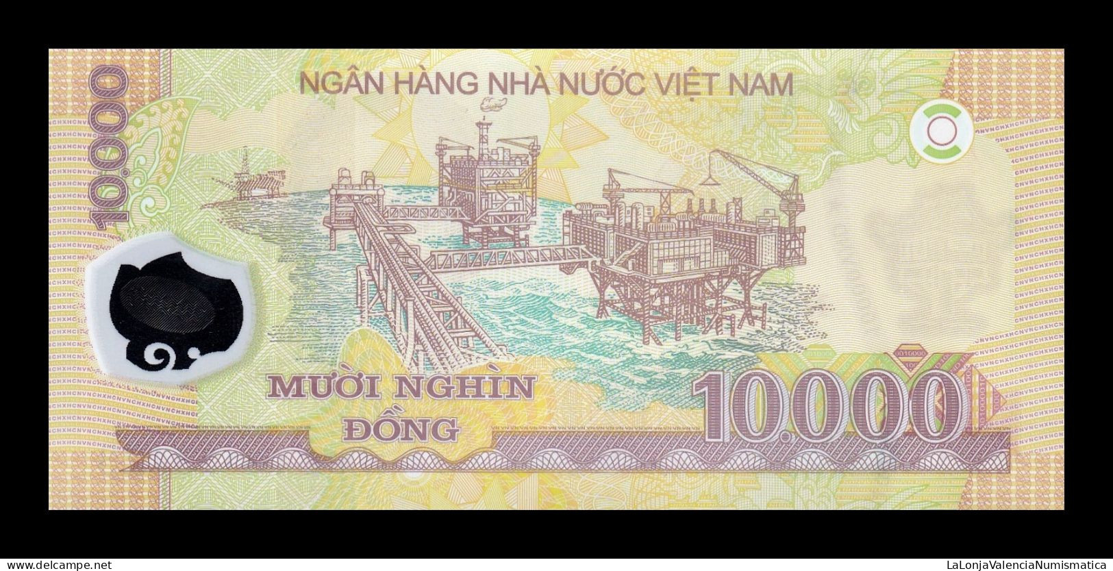 Vietnam 10000 Dong 2023 Pick 119o Polymer Sc Unc - Vietnam