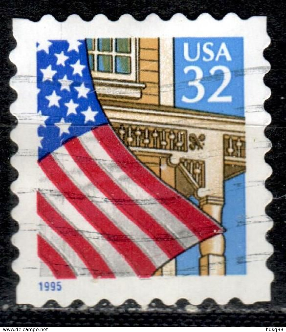 US+ 1995 Mi 2552 BA Flagge - Used Stamps
