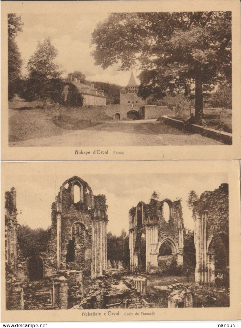 Belgique - Abbaye D'ORVAL - Lot De 4 CPA - Otros & Sin Clasificación