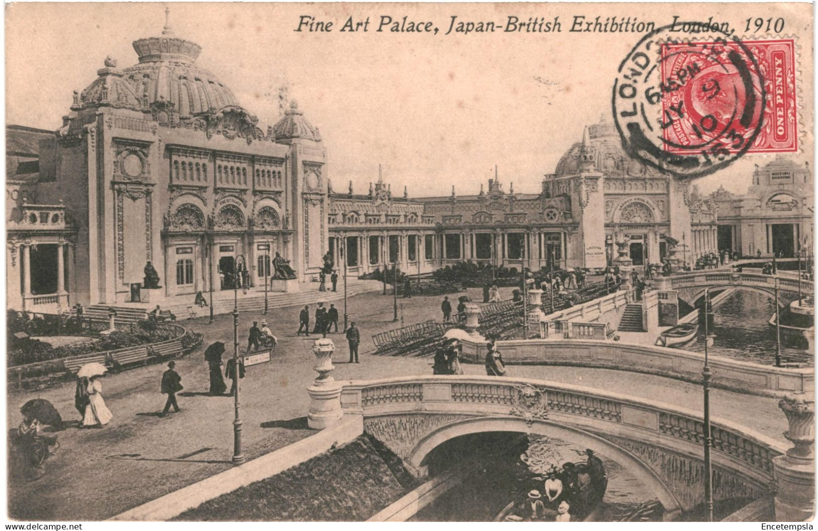 CPA Carte Postale Royaume Uni London Fine Art Palace Japan British Exhibition 1910   VM80075ok - Other & Unclassified