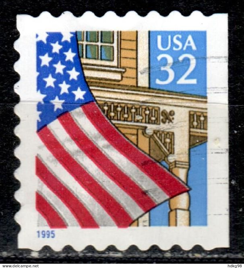 US+ 1995 Mi 2552 BD Flagge - Used Stamps