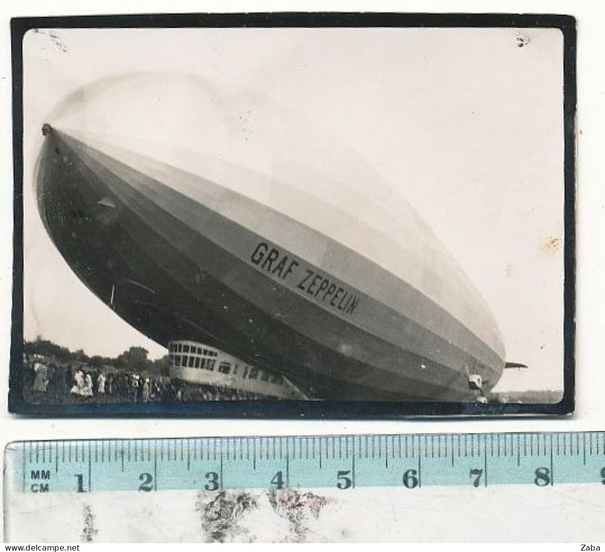 Vintage Photo Airship - ZEPPELIN - Aviazione