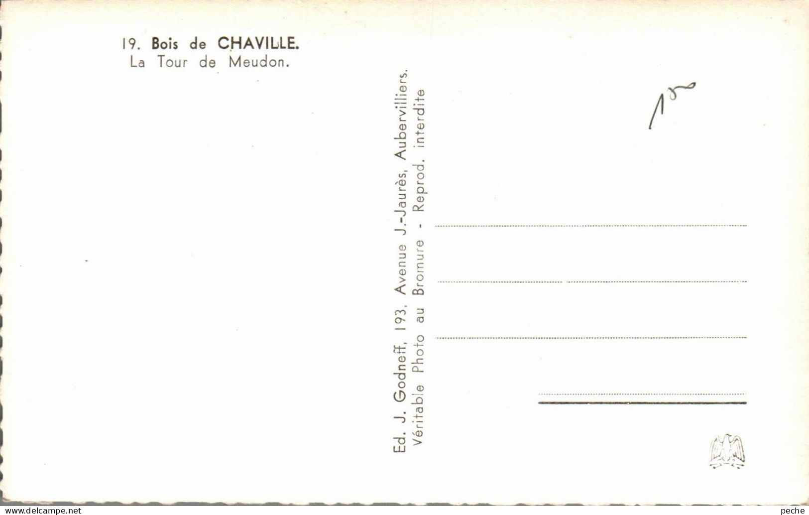 N°1095 W -cpsm Bois De Chaville -la Tour De Meudon- - Chaville