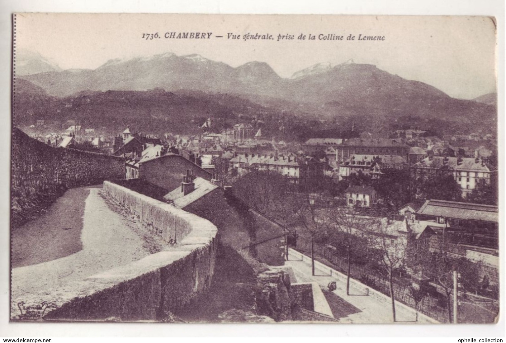 France - 73 - Chambéry - Vue Générale Prise De La Colline De Lemenc - 6883 - Chambery