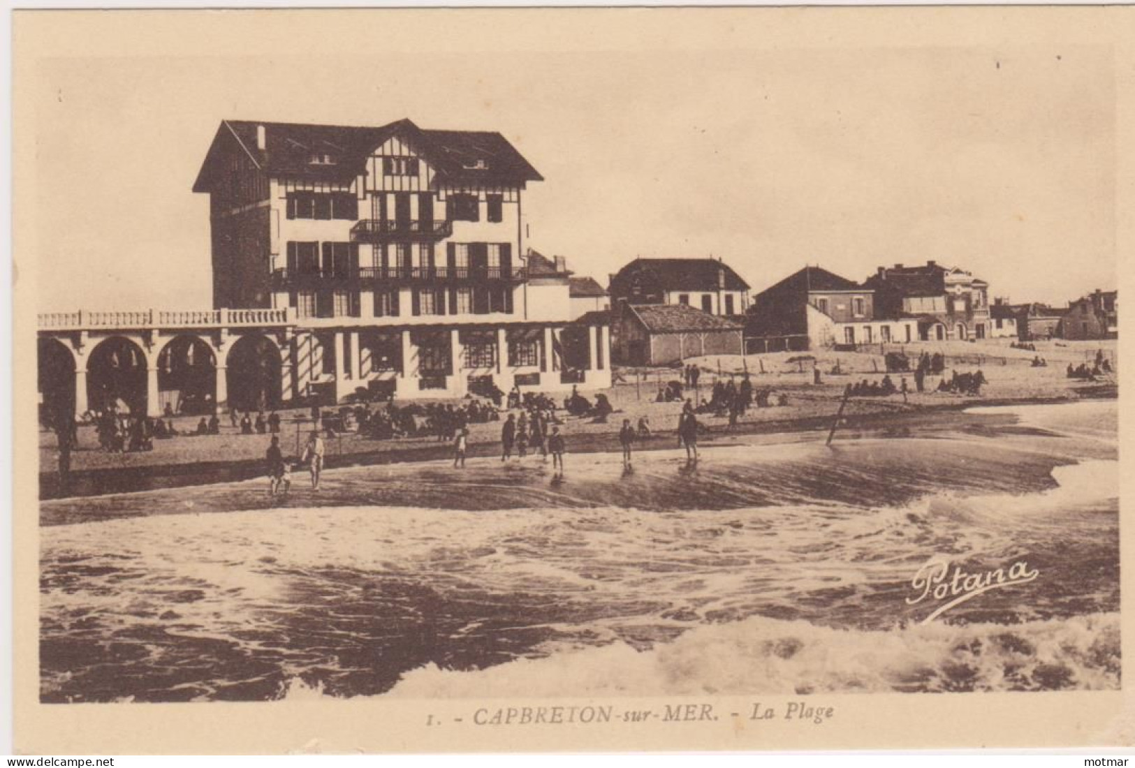Capbreton-sur-Mer, La Place - Hôtel - Autres & Non Classés