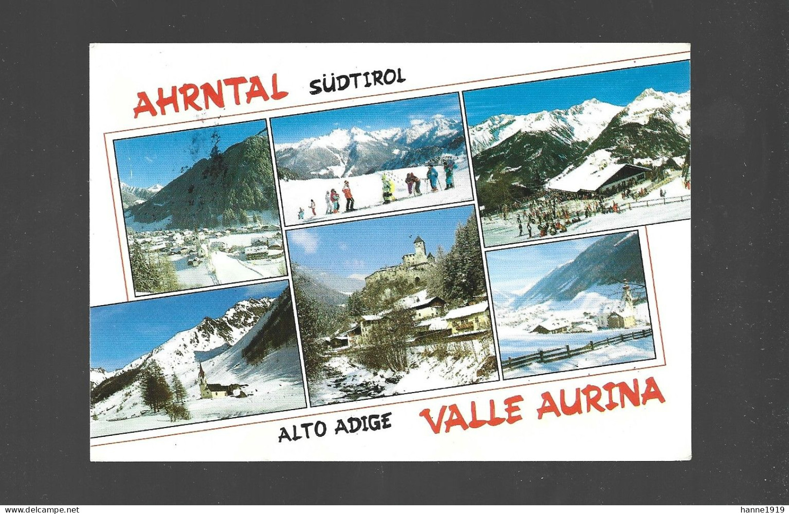 Ahrntal Valle Aurina Alto Adige Sud Tirol Multivues Photo Card Italia Htje - Autres & Non Classés