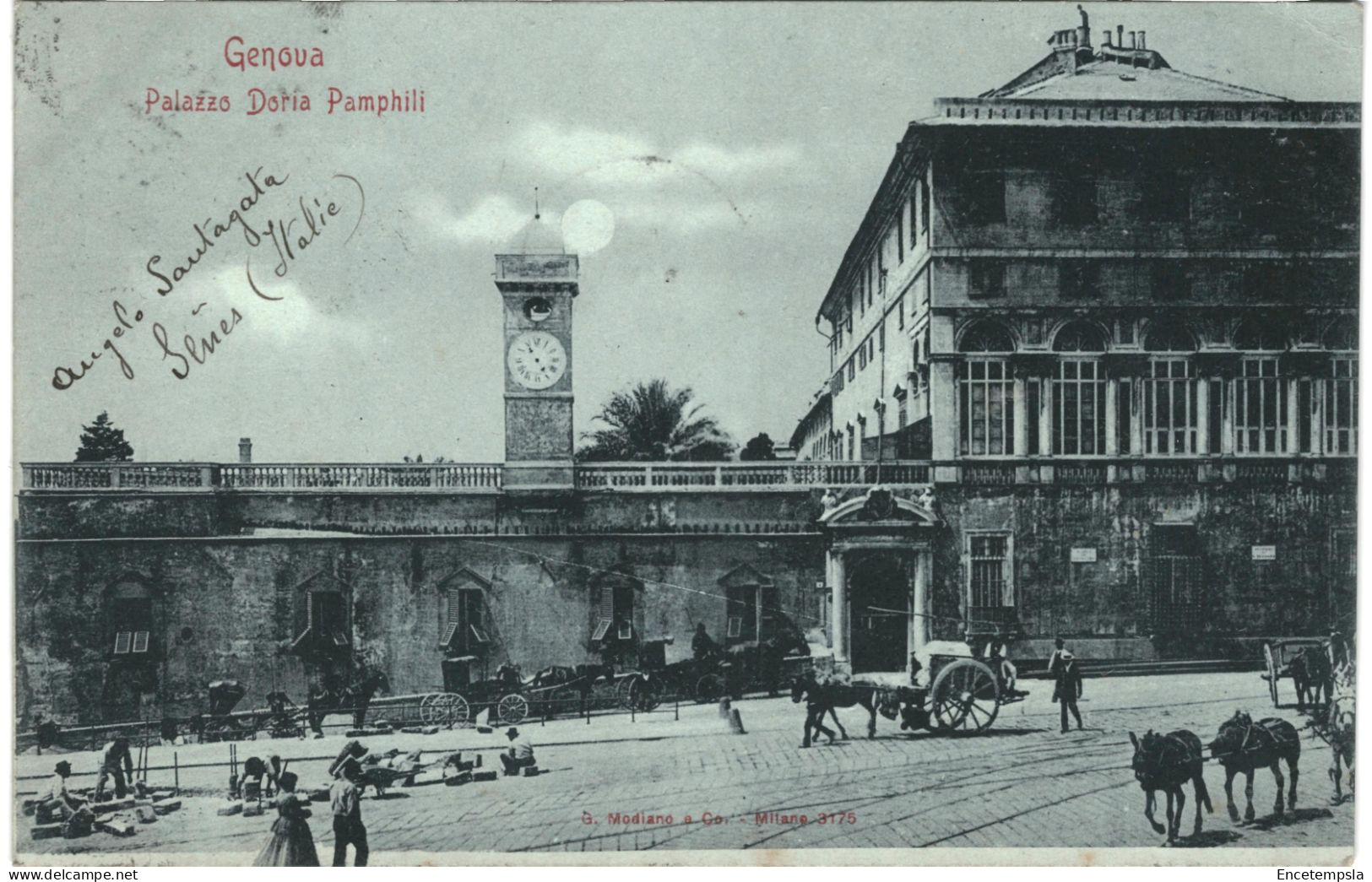 CPA Carte Postale Italie Genova Palazzo Doria Pamphili  Début 1900   VM80076ok - Genova (Genoa)