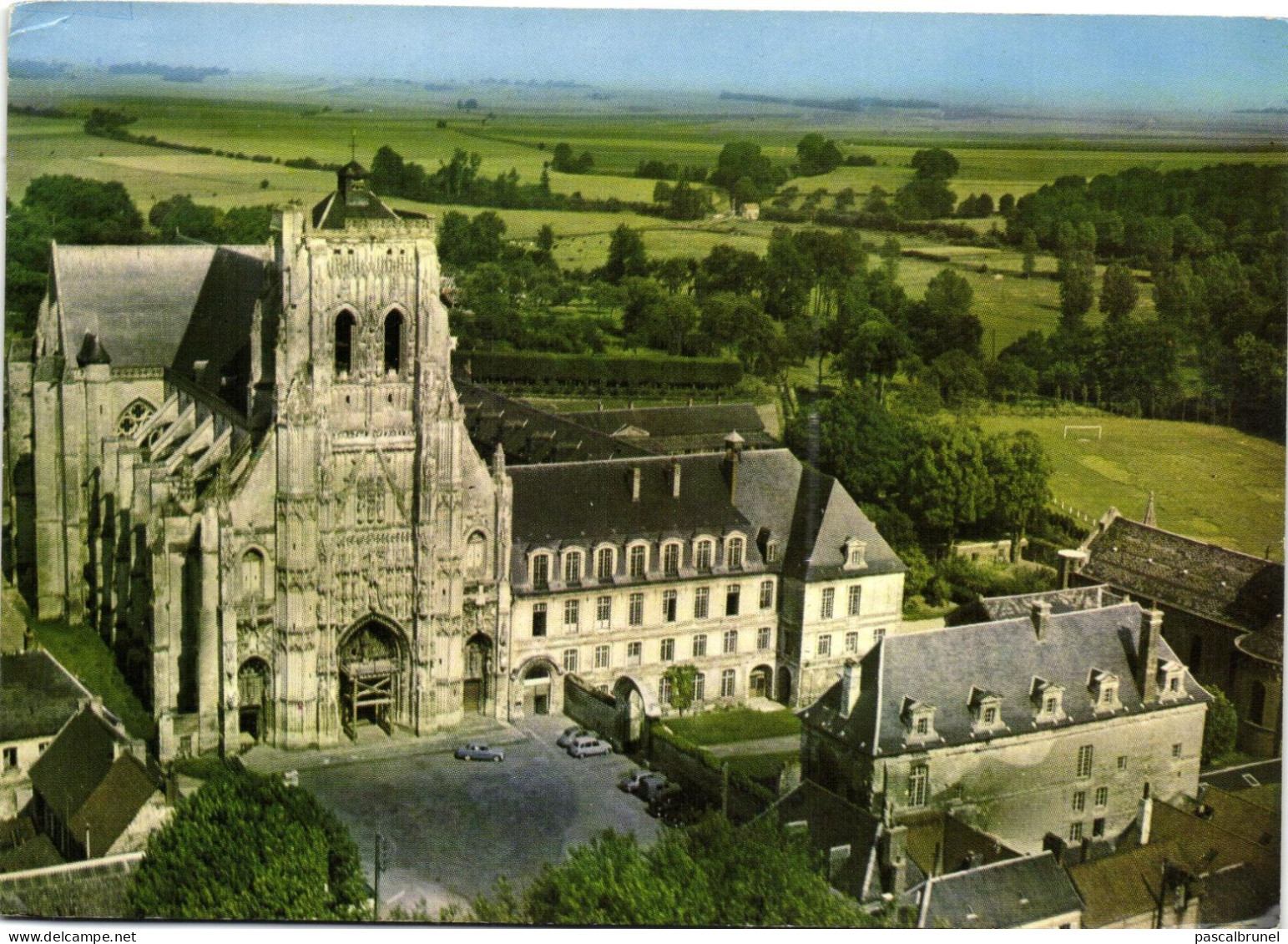 SAINT RIQUIER - VUE AERIENNE - Saint Riquier