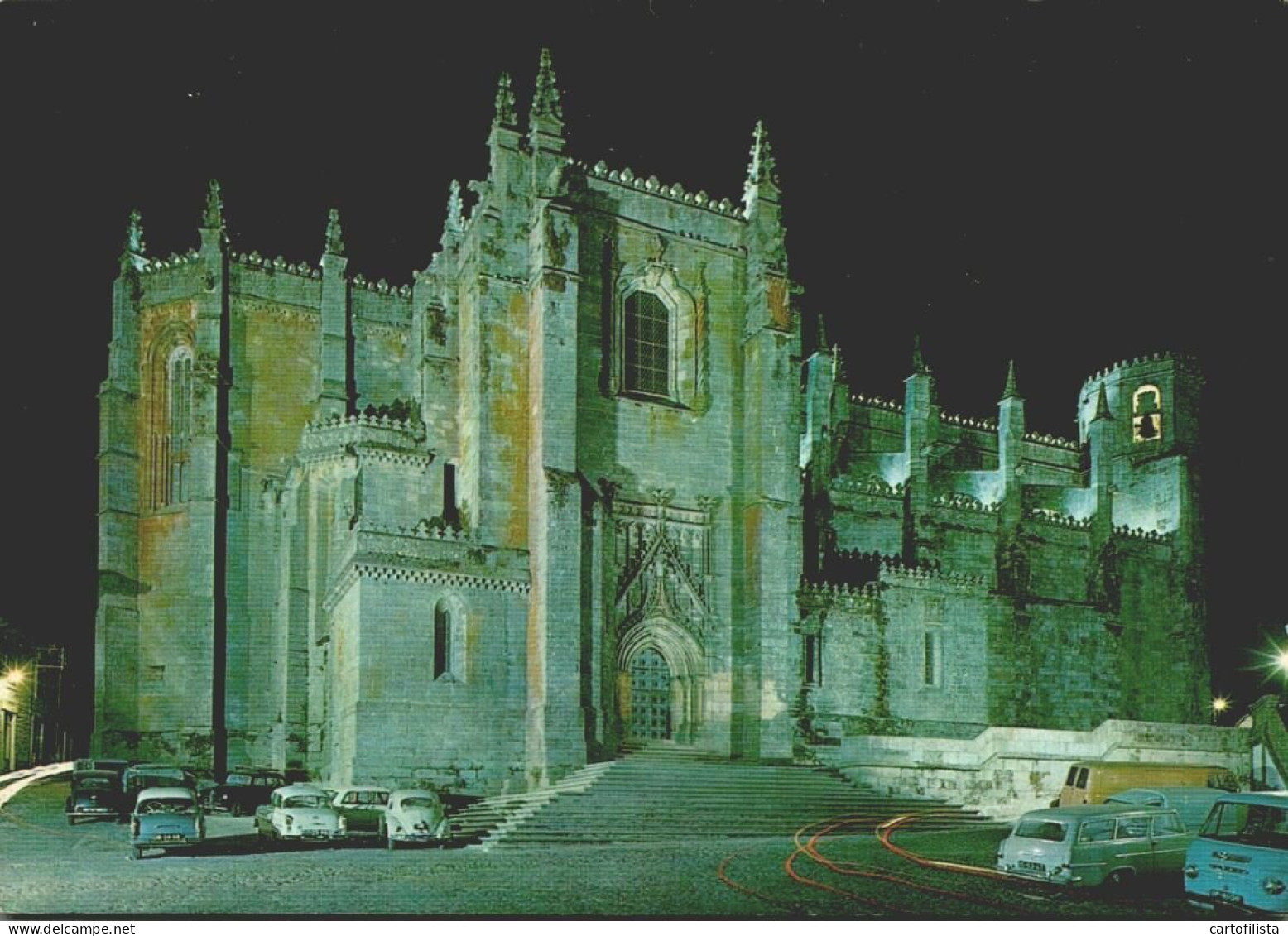 GUARDA - Sé Catedral, Vista Noturna  ( 2 Scans ) - Guarda