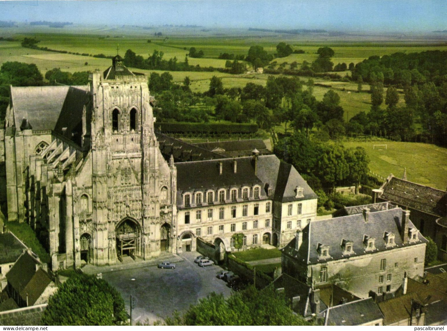 SAINT RIQUIER - VUE AERIENNE - Saint Riquier